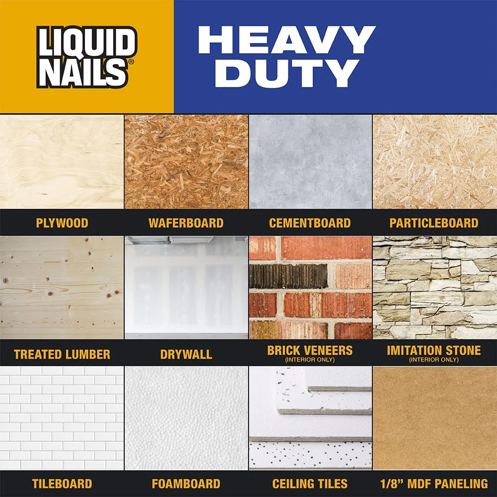 چسب ساختمانی سنگین LIQUID NAILS LN-903 (295 میلی لیتر) چسب ساختمانی سنگین LIQUID NAILS LN-903 (295 میلی لیتر)