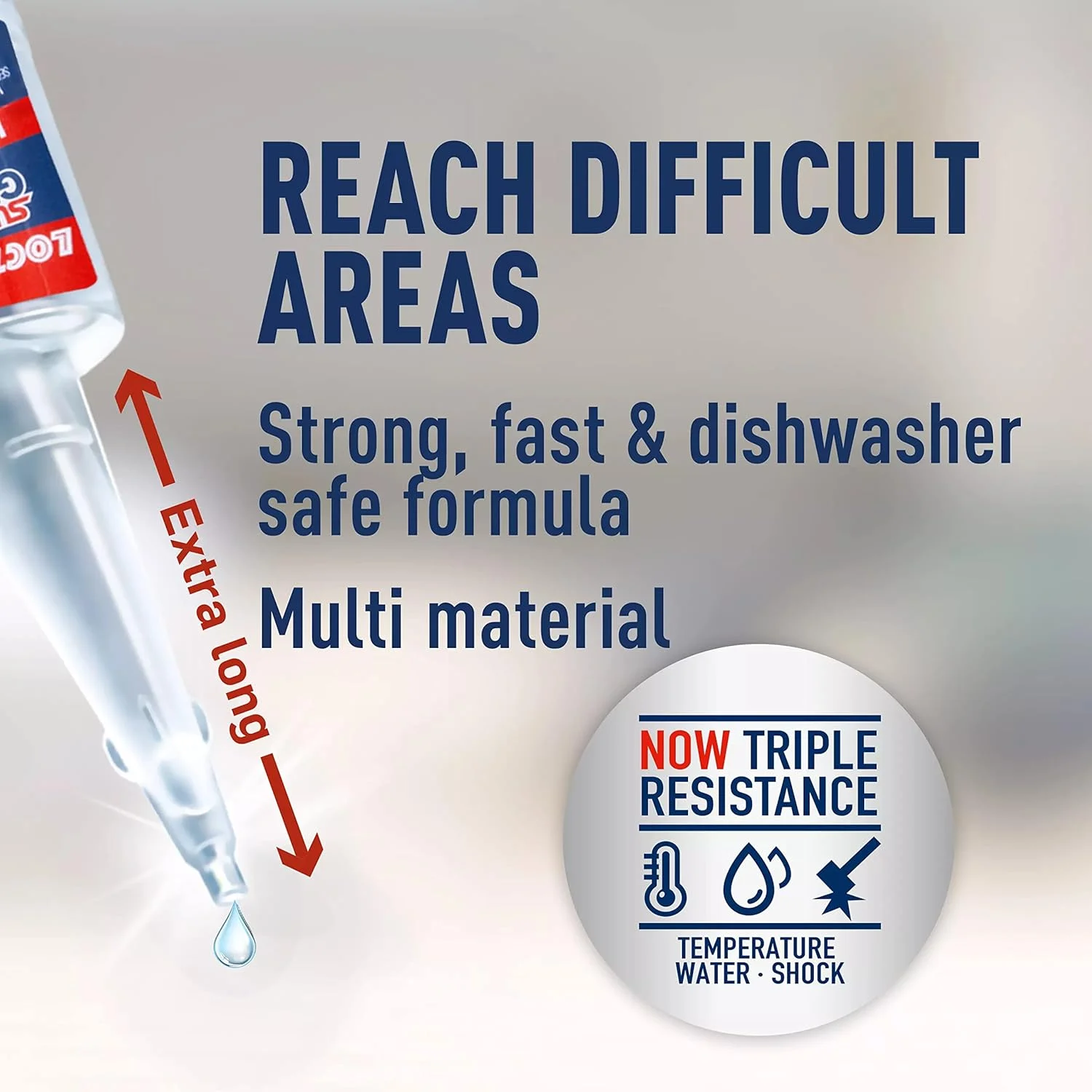 چسب قطره ای لاکتایت مدل Longneck در بطری 5 گرمی