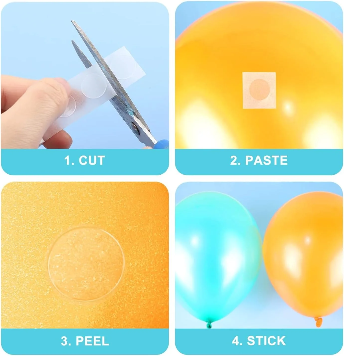 نقاط چسبی شفاف بادکنک Lonimia، 10 رول 100 عددی/رول نوار چسب دو طرفه، استیکرهای بدون اثر قابل جابجایی برای دکوراسیون عروسی، هنر و صنایع دستی، لوازم مهمانی نقاط چسبی شفاف بادکنک Lonimia، 10 رول 100 عددی/رول نوار چسب دو طرفه، استیکرهای بدون اثر قابل جابجایی برای دکوراسیون عروسی، هنر و صنایع دستی، لوازم مهمانی