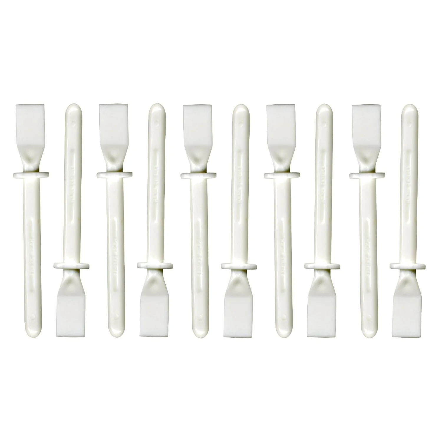 بسته بزرگ 10 عددی برس مناسب کلاس درس کودکان، چسب پخش کن پلاستیکی سفید 11 سانتی متری بسته بزرگ 10 عددی برس مناسب کلاس درس کودکان، چسب پخش کن پلاستیکی سفید 11 سانتی متری