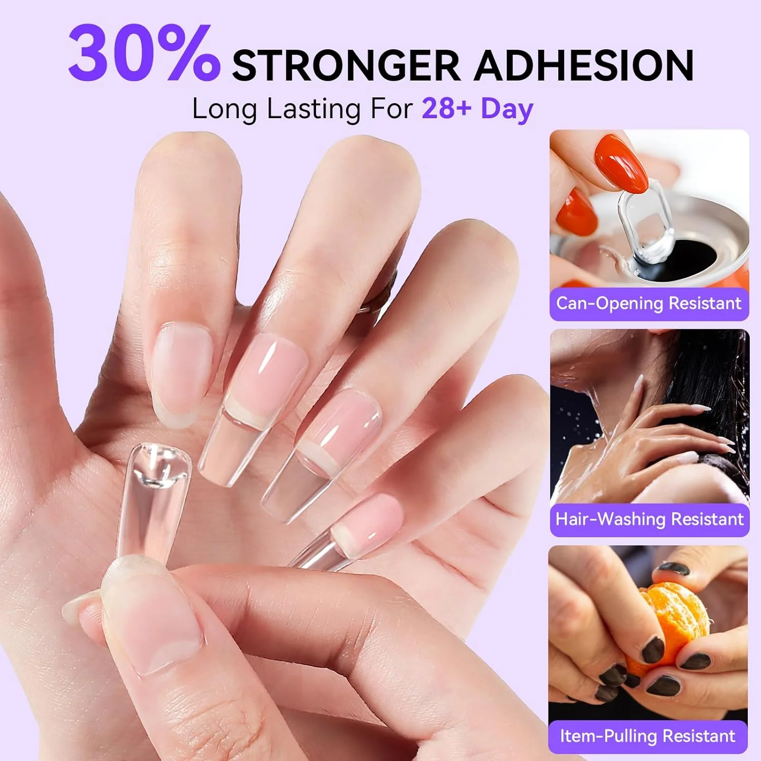 ست چسب و پاک کننده ناخن Makartt: ژل جامد فوق العاده قوی برای ناخن های مصنوعی، پاک کننده 30 میلی لیتری برای پاک کردن آسان لاک ناخن، لوازم طراحی ناخن برای استفاده در سالن و هدیه ست چسب و پاک کننده ناخن Makartt: ژل جامد فوق العاده قوی برای ناخن های مصنوعی، پاک کننده 30 میلی لیتری برای پاک کردن آسان لاک ناخن، لوازم طراحی ناخن برای استفاده در سالن و هدیه