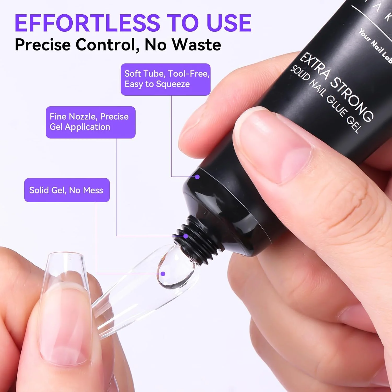 ست چسب و پاک کننده ناخن Makartt: ژل جامد فوق العاده قوی برای ناخن های مصنوعی، پاک کننده 30 میلی لیتری برای پاک کردن آسان لاک ناخن، لوازم طراحی ناخن برای استفاده در سالن و هدیه ست چسب و پاک کننده ناخن Makartt: ژل جامد فوق العاده قوی برای ناخن های مصنوعی، پاک کننده 30 میلی لیتری برای پاک کردن آسان لاک ناخن، لوازم طراحی ناخن برای استفاده در سالن و هدیه