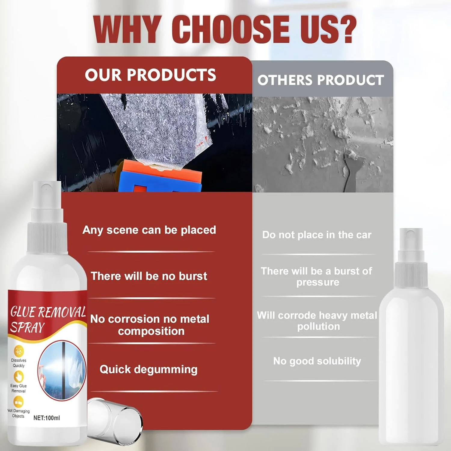 محلول پاک کننده برچسب، پاک کننده اثر چسب، پاک کننده استیکر، پاک کننده چسب قوی با کاردک دو طرفه، به سرعت برچسب های سرسخت را از تمام سطوح صاف پاک می کند، 100 میلی لیتر محلول پاک کننده برچسب، پاک کننده اثر چسب، پاک کننده استیکر، پاک کننده چسب قوی با کاردک دو طرفه، به سرعت برچسب های سرسخت را از تمام سطوح صاف پاک می کند، 100 میلی لیتر