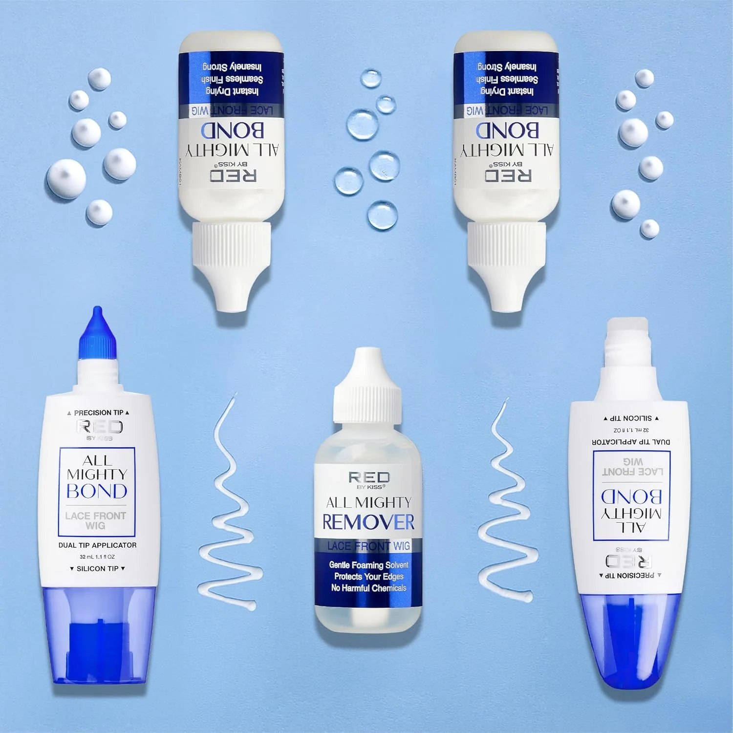 کیت کلاه گیس توری جلویی All Mighty Bond KISS - چسب 32 میلی لیتر، پاک کننده 60 میلی لیتر - KAMBKIT01 (کیت) کیت کلاه گیس توری جلویی All Mighty Bond KISS - چسب 32 میلی لیتر، پاک کننده 60 میلی لیتر - KAMBKIT01 (کیت)