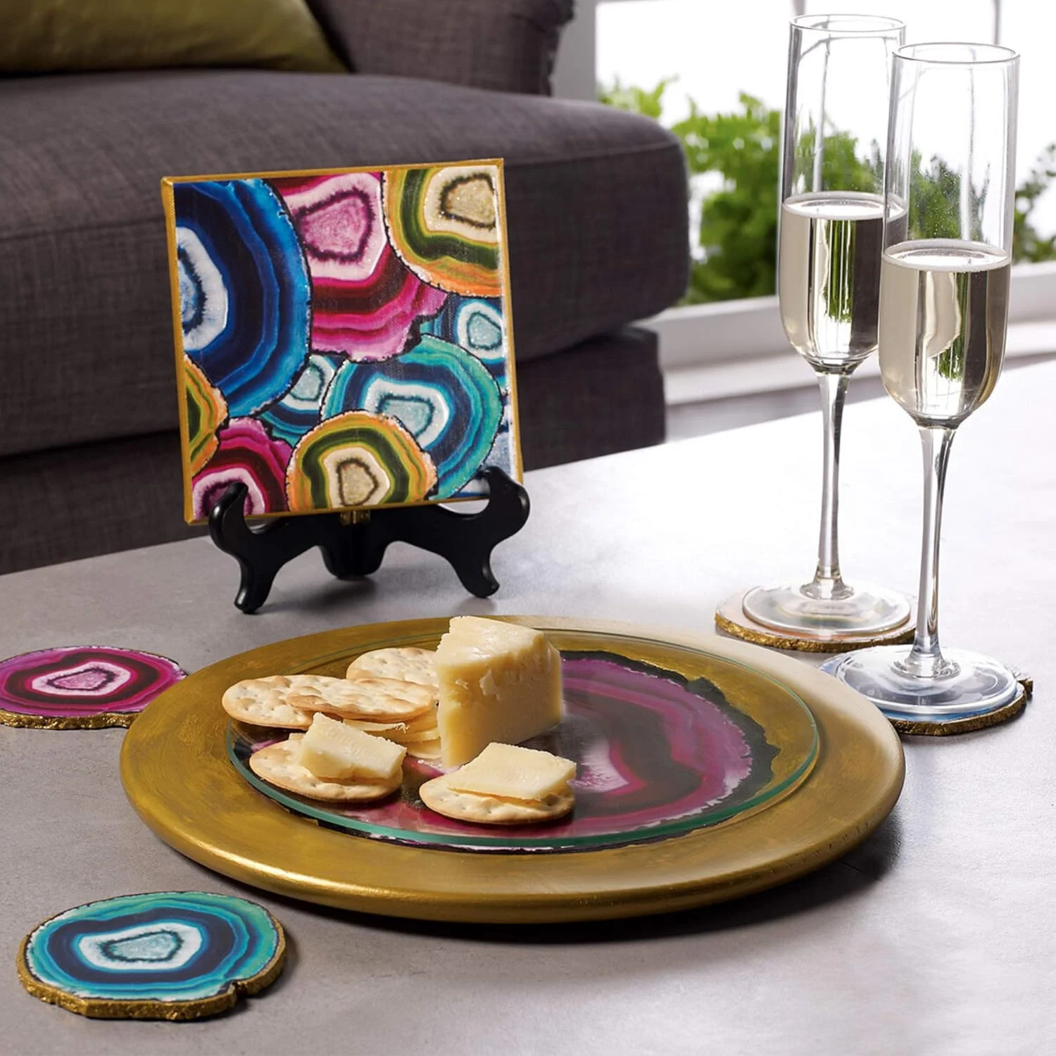 چسب، درزگیر و پرداخت کننده پایه آب Mod Podge CS15063، پوشش سخت، 473 میلی لیتر، شفاف چسب، درزگیر و پرداخت کننده پایه آب Mod Podge CS15063، پوشش سخت، 473 میلی لیتر، شفاف