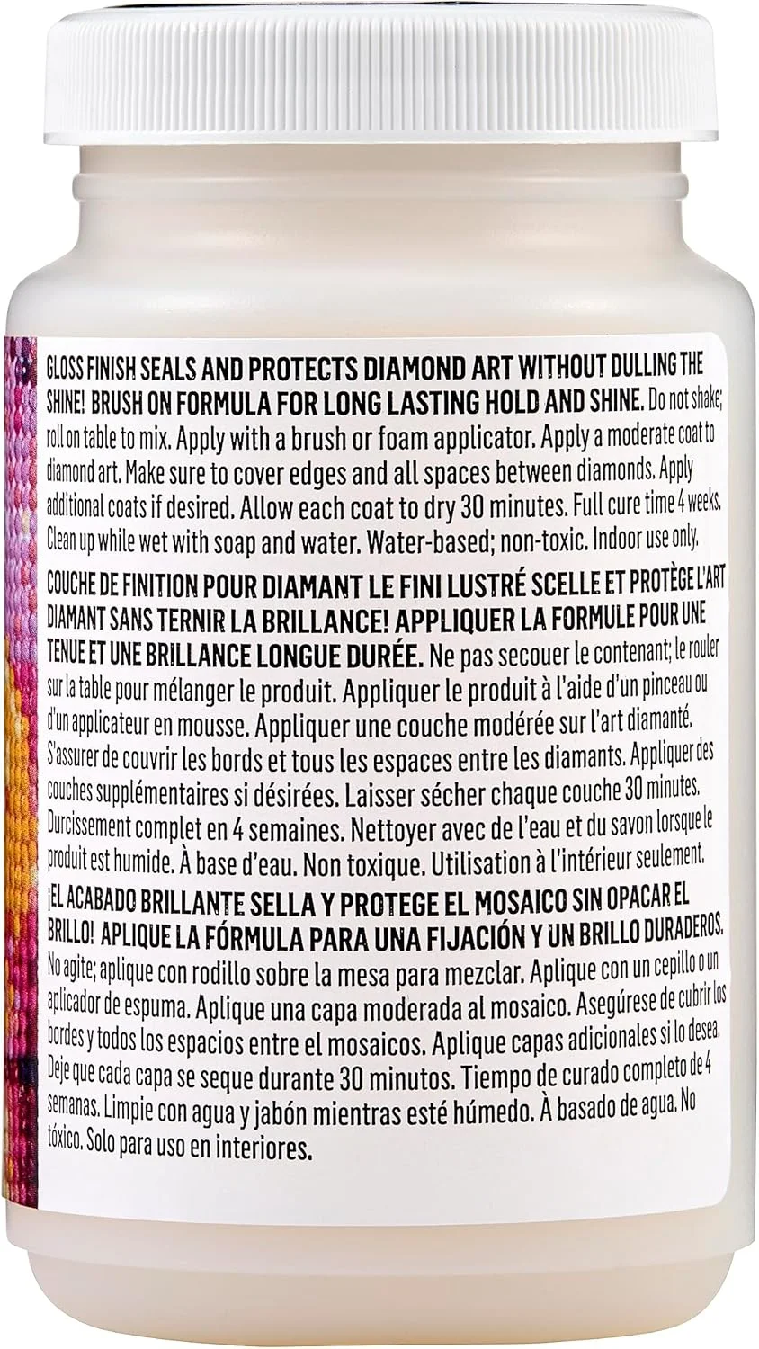 روکش نهایی ماد پاج، چسب، درزگیر و پرداخت کننده ممتاز همه کاره، ایده آل برای حفظ آثار هنری و پروژه های صنایع دستی پازل الماسی، CS27590، شفاف روکش نهایی ماد پاج، چسب، درزگیر و پرداخت کننده ممتاز همه کاره، ایده آل برای حفظ آثار هنری و پروژه های صنایع دستی پازل الماسی، CS27590، شفاف