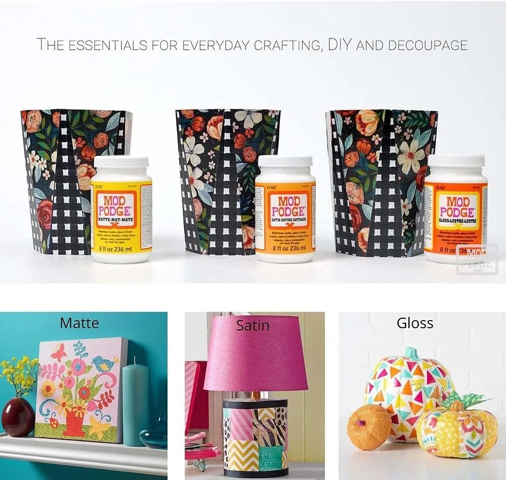 چسب، لاک و پرداخت نهایی مات ماد پاج، ۴۷۳ میلی لیتر چسب، لاک و پرداخت نهایی مات ماد پاج، ۴۷۳ میلی لیتر