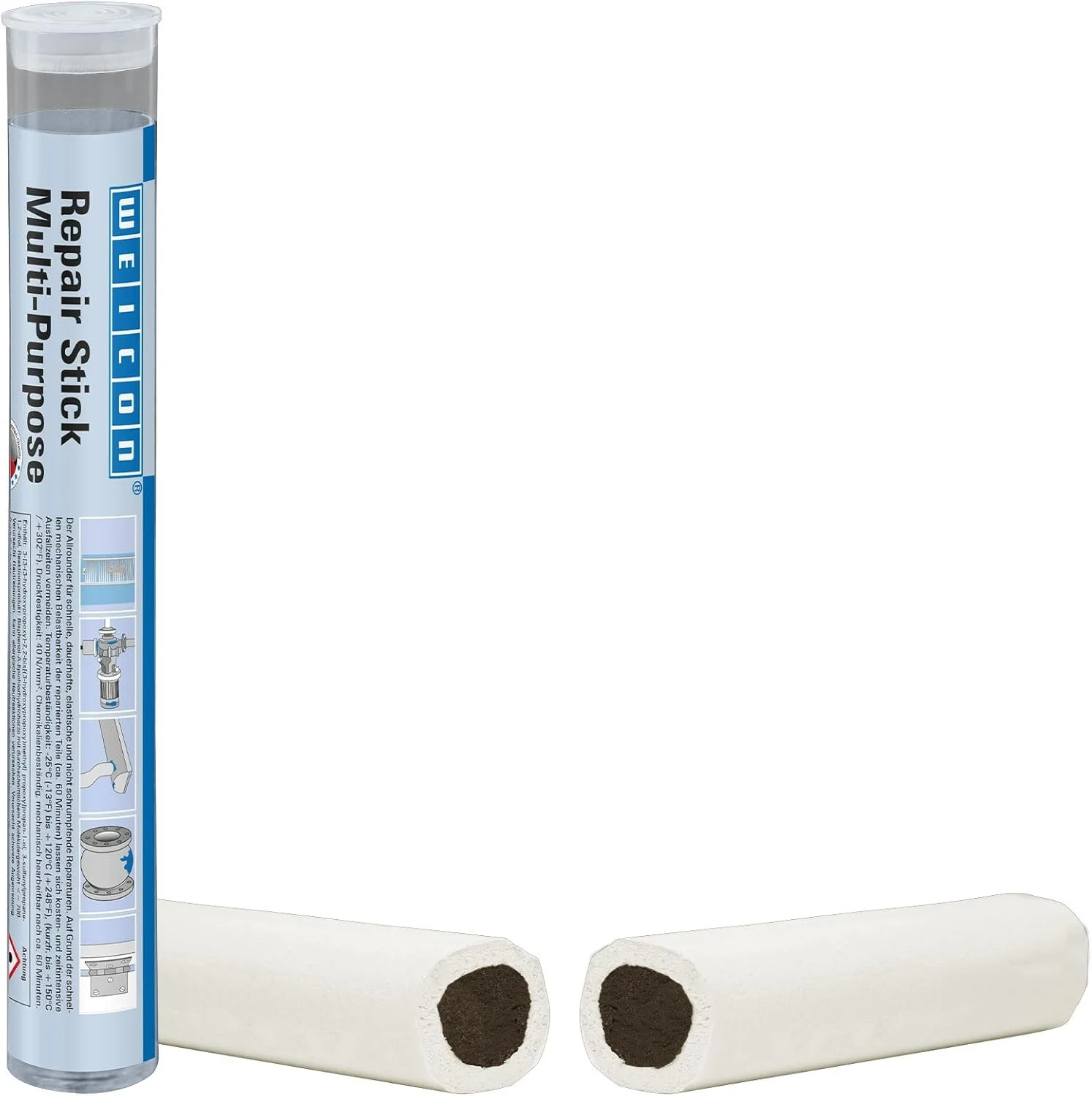 چسب تعمیراتی چند منظوره Weicon | 115 گرم | محصولی همه کاره برای تعمیرات سریع، بادوام، الاستیک و بدون انقباض