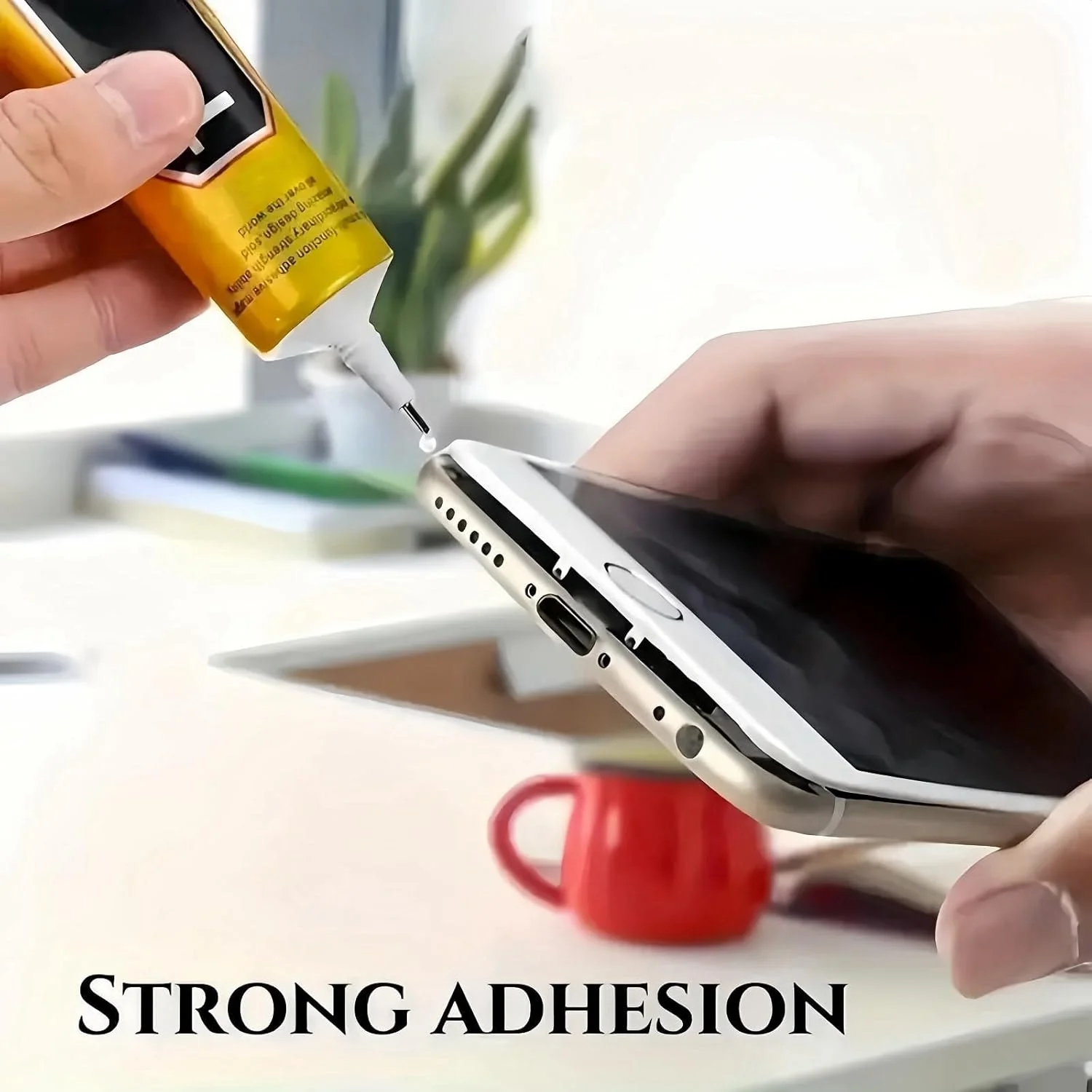 چسب فوق العاده E8000، 15 میلی لیتر، چسب ضد آب چند منظوره برای تعمیر تلفن، جواهرات، چرم، پلاستیک، سرامیک و پروژه های صنایع دستی DIY (2 عدد) چسب فوق العاده E8000، 15 میلی لیتر، چسب ضد آب چند منظوره برای تعمیر تلفن، جواهرات، چرم، پلاستیک، سرامیک و پروژه های صنایع دستی DIY (2 عدد)