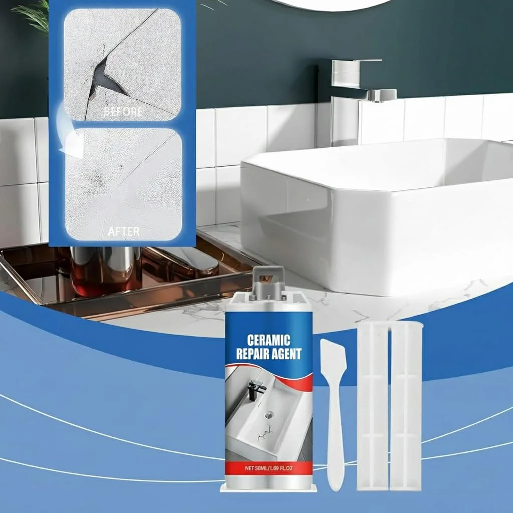 چسب کاشی چند منظوره برای تعمیر کف و دیوار - چسب سیمانی همه کاره برای سطوح وینیل، پلاستیک، سرامیک و بتن، ایده آل برای حمام، آشپزخانه و موارد دیگر چسب کاشی چند منظوره برای تعمیر کف و دیوار - چسب سیمانی همه کاره برای سطوح وینیل، پلاستیک، سرامیک و بتن، ایده آل برای حمام، آشپزخانه و موارد دیگر