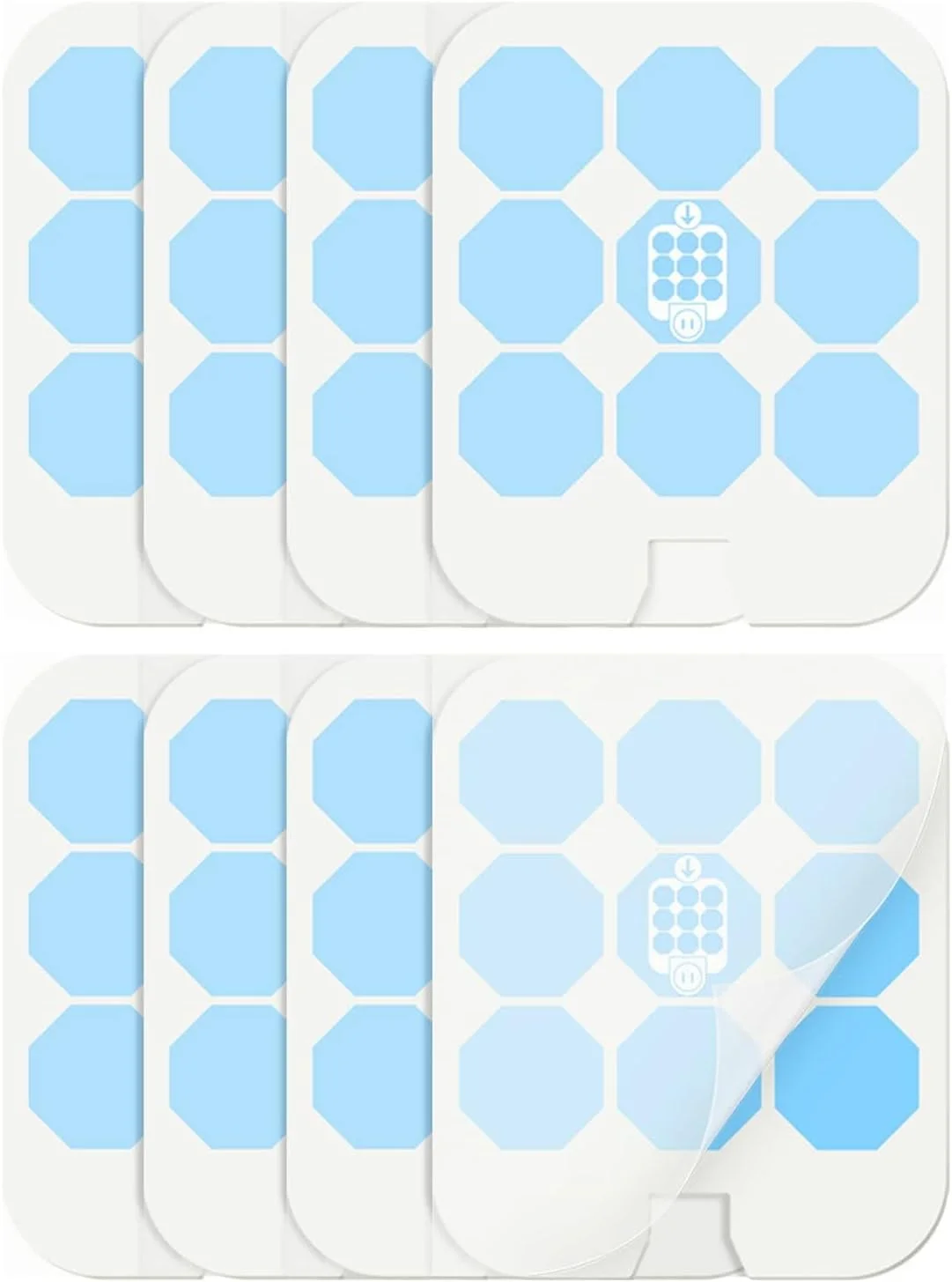 کارت چسبی جایگزین NALACAL، مناسب برای Safer Home Sh502، سازگار با Dynatrap Dt3005w Dot و Safer Home Sh502 Plug-In Indoor (بسته 8 عددی)