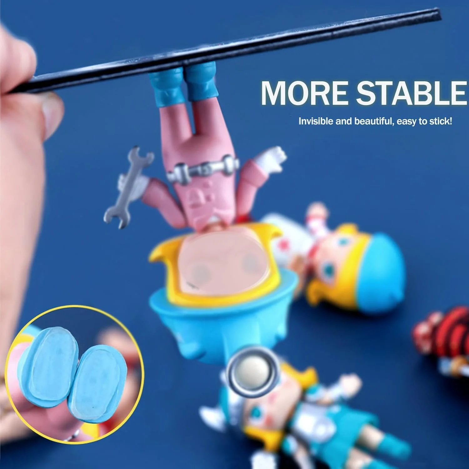 ۵۰۰ عدد چسب ژله ای شفاف برای موزه، چسب نواری چسبناک پوستر، نقاط چسبی دو طرفه بدون اثر، نقاط چسبی چسب بتونه ای برای صنایع دستی، بادکنک ها، تزئینات جشن، ۰.۳۹ اینچ ۵۰۰ عدد چسب ژله ای شفاف برای موزه، چسب نواری چسبناک پوستر، نقاط چسبی دو طرفه بدون اثر، نقاط چسبی چسب بتونه ای برای صنایع دستی، بادکنک ها، تزئینات جشن، ۰.۳۹ اینچ