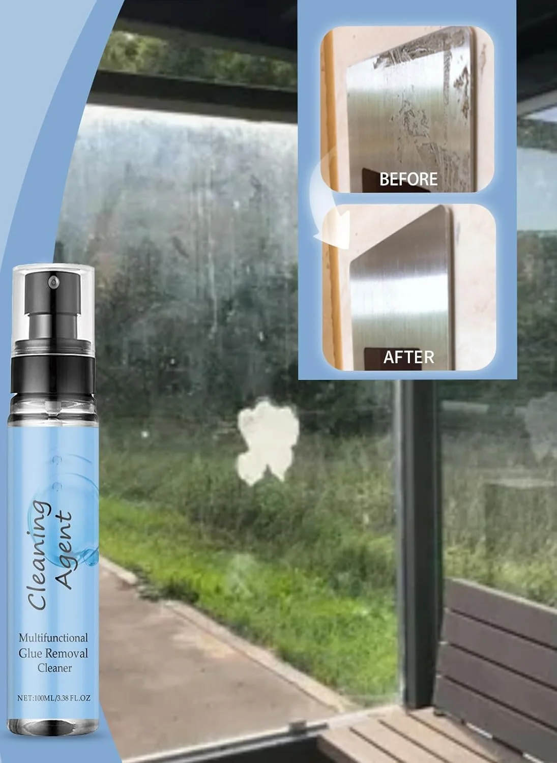 اسپری پاک کننده چسب چند منظوره NALACAL، پاک کننده چسب برای تمیز کردن خودرو و منزل، حذف موثر چسب از سطوح مختلف اسپری پاک کننده چسب چند منظوره NALACAL، پاک کننده چسب برای تمیز کردن خودرو و منزل، حذف موثر چسب از سطوح مختلف