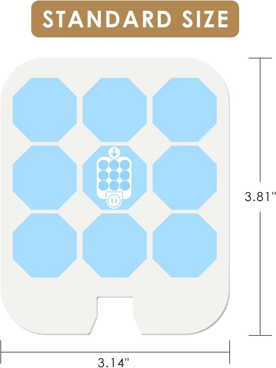 کارت چسبی جایگزین NALACAL، مناسب برای Safer Home Sh502، سازگار با Dynatrap Dt3005w Dot و Safer Home Sh502 Plug-In Indoor (بسته 8 عددی) کارت چسبی جایگزین NALACAL، مناسب برای Safer Home Sh502، سازگار با Dynatrap Dt3005w Dot و Safer Home Sh502 Plug-In Indoor (بسته 8 عددی)
