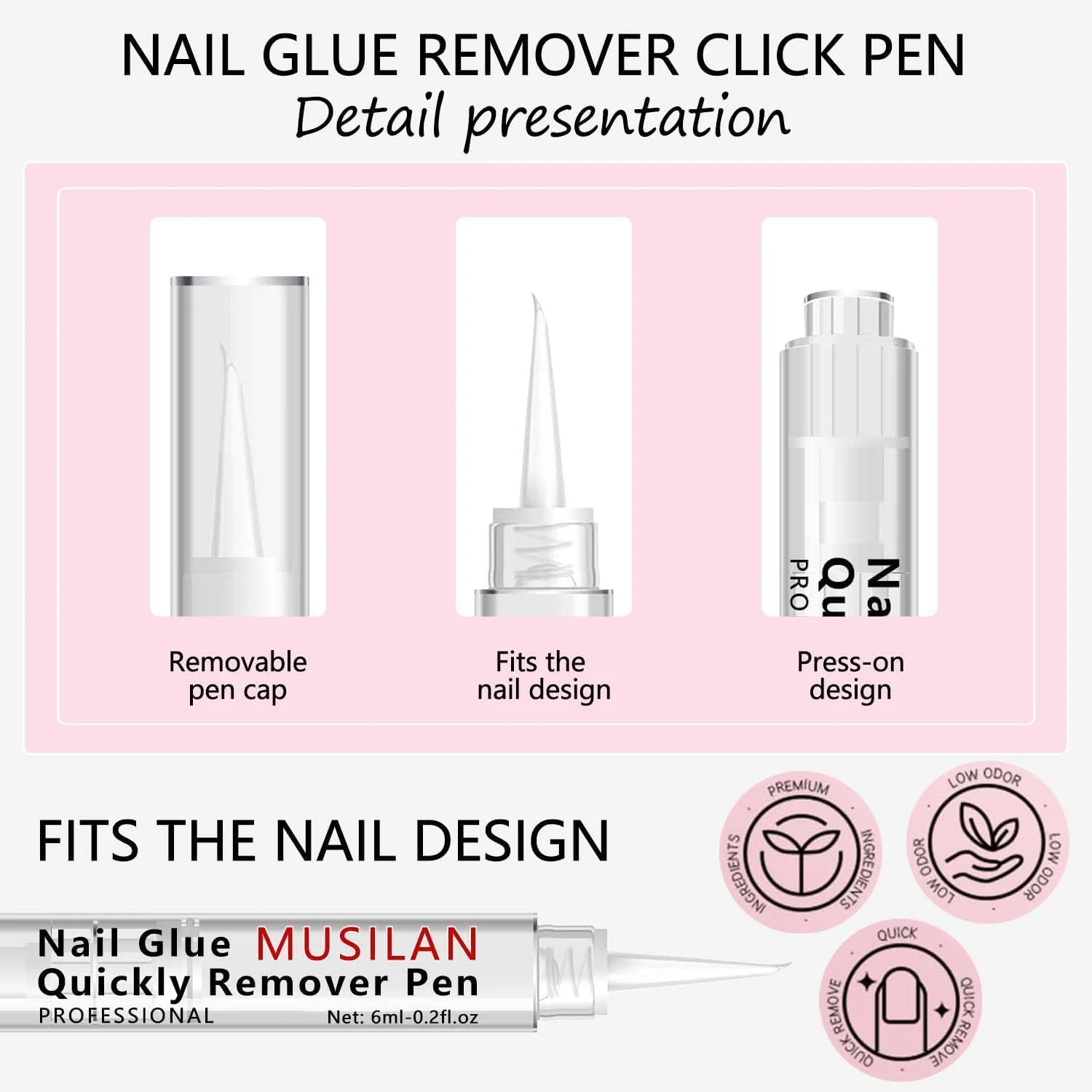 چسب ناخن ژلی محکم به همراه قلم پاک کننده چسب ناخن 6 میلی لیتری، چسب ناخن فوق العاده قوی برای ناخن مصنوعی، خشک شدن سریع، بدون نیاز به لامپ UV، طراحی قلم حذف کننده 3 در 1 چسب ناخن ژلی محکم به همراه قلم پاک کننده چسب ناخن 6 میلی لیتری، چسب ناخن فوق العاده قوی برای ناخن مصنوعی، خشک شدن سریع، بدون نیاز به لامپ UV، طراحی قلم حذف کننده 3 در 1