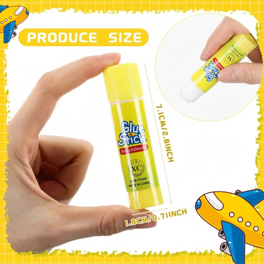 چسب ماتیکی سفید NALACAL، چسب ماتیکی قابل شستشو برای کاردستی، خانه، مدرسه، دانش آموزان، معلمان، کارمندان، اسکرپ بوک، لوازم کاردستی، لوازم هنری، چسب ایمن و آسان برای پخش (60 عدد، 6.8 گرم) چسب ماتیکی سفید NALACAL، چسب ماتیکی قابل شستشو برای کاردستی، خانه، مدرسه، دانش آموزان، معلمان، کارمندان، اسکرپ بوک، لوازم کاردستی، لوازم هنری، چسب ایمن و آسان برای پخش (60 عدد، 6.8 گرم)