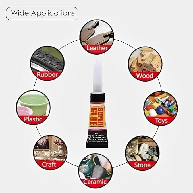 چسب قطره ای فوق العاده، شفاف، بدون چکه، خشک شدن سریع، چسب فوری با اپلیکاتور دقیق، 3 گرم در هر تیوب، چسب فوری برای پلاستیک، فلز، سرامیک، کفش، چوب، چرم و صنایع دستی DIY، بسته 3 عددی چسب قطره ای فوق العاده، شفاف، بدون چکه، خشک شدن سریع، چسب فوری با اپلیکاتور دقیق، 3 گرم در هر تیوب، چسب فوری برای پلاستیک، فلز، سرامیک، کفش، چوب، چرم و صنایع دستی DIY، بسته 3 عددی
