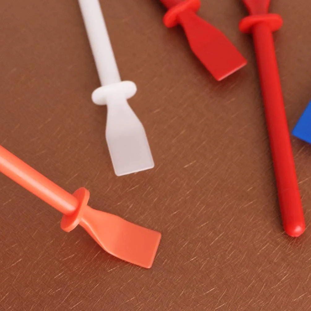 کاردک های پخش کننده چسب NALACAL، کاردک های رنگی پلی پروپیلن برای پخش کردن چسب، ابزار کاردستی چرمی هنری DIY دست ساز، 6 عدد کاردک های پخش کننده چسب NALACAL، کاردک های رنگی پلی پروپیلن برای پخش کردن چسب، ابزار کاردستی چرمی هنری DIY دست ساز، 6 عدد