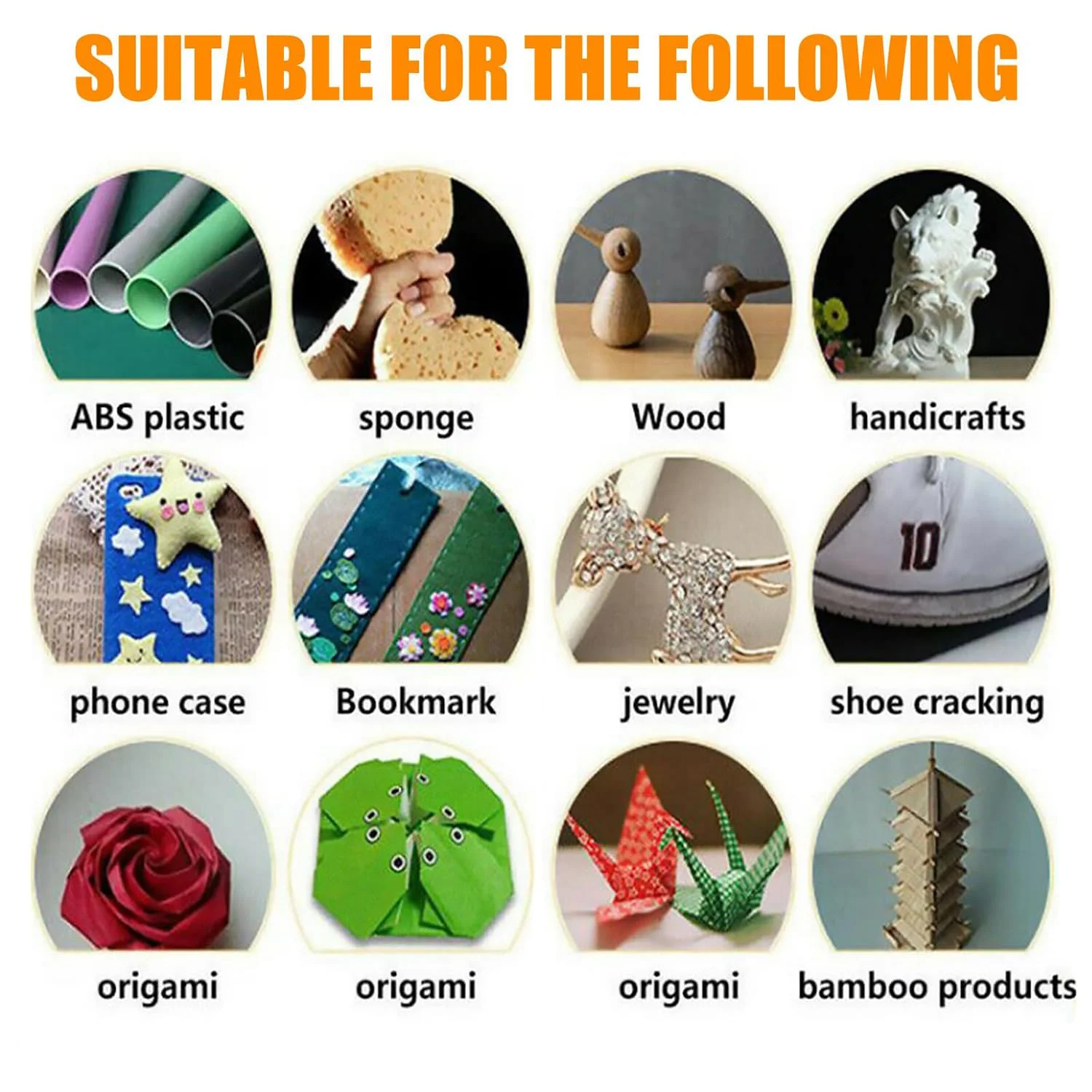 چسب جهانی روغنی، 50 گرمی، ضد آب، قوی و چند منظوره برای سرامیک، کاشی، مرمر، بتن، چوب و موارد دیگر، بدون نیاز به میخ (4 عدد) چسب جهانی روغنی، 50 گرمی، ضد آب، قوی و چند منظوره برای سرامیک، کاشی، مرمر، بتن، چوب و موارد دیگر، بدون نیاز به میخ (4 عدد)