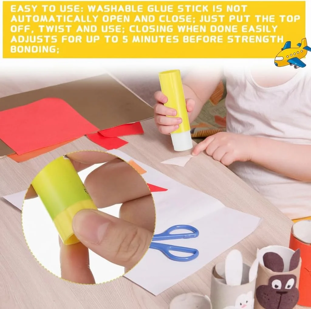 چسب ماتیکی سفید NALACAL، چسب ماتیکی قابل شستشو برای کاردستی، خانه، مدرسه، دانش آموزان، معلمان، کارمندان، اسکرپ بوک، لوازم کاردستی، لوازم هنری، چسب ایمن و آسان برای پخش (60 عدد، 6.8 گرم) چسب ماتیکی سفید NALACAL، چسب ماتیکی قابل شستشو برای کاردستی، خانه، مدرسه، دانش آموزان، معلمان، کارمندان، اسکرپ بوک، لوازم کاردستی، لوازم هنری، چسب ایمن و آسان برای پخش (60 عدد، 6.8 گرم)