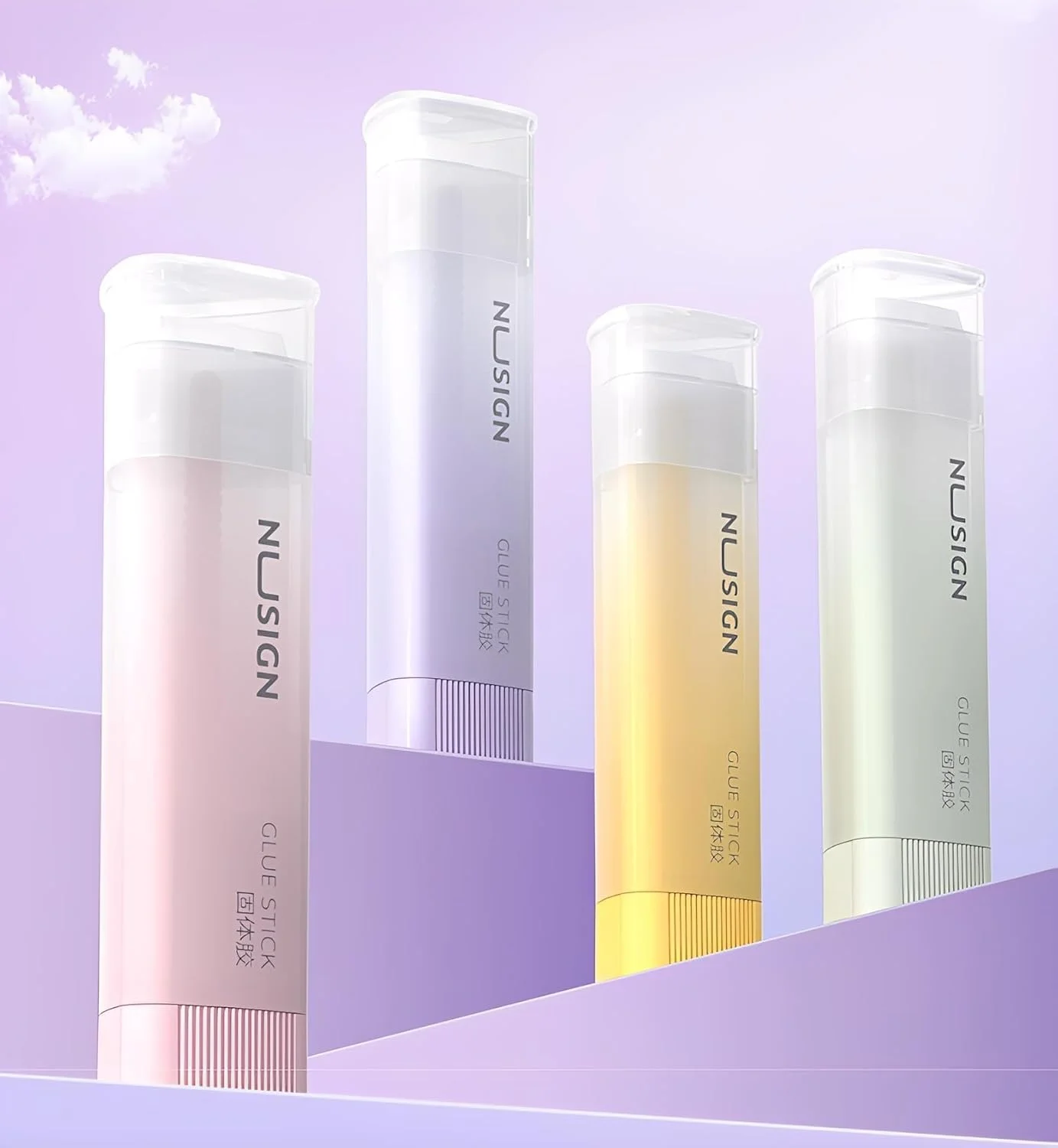 بسته 4 عددی چسب ماتیکی زیبا، چسب ماتیکی سفید چند منظوره، چسب ماتیکی قابل شستشو - ایده آل برای کاردستی های دانش آموزان مدرسه و لوازم اداری بسته 4 عددی چسب ماتیکی زیبا، چسب ماتیکی سفید چند منظوره، چسب ماتیکی قابل شستشو - ایده آل برای کاردستی های دانش آموزان مدرسه و لوازم اداری