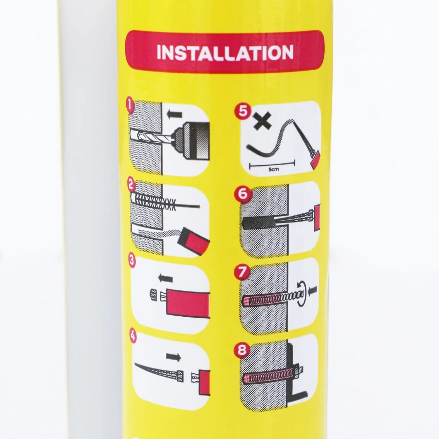 رزین انکربولت اپوکسی خالص ORACZ 405 BFX – 400 میلی لیتر | چسب شیمیایی بسیار قوی | چسب ساختمانی سنگین برای بتن، آجر، سنگ | درجه حرفه ای (1 عدد)