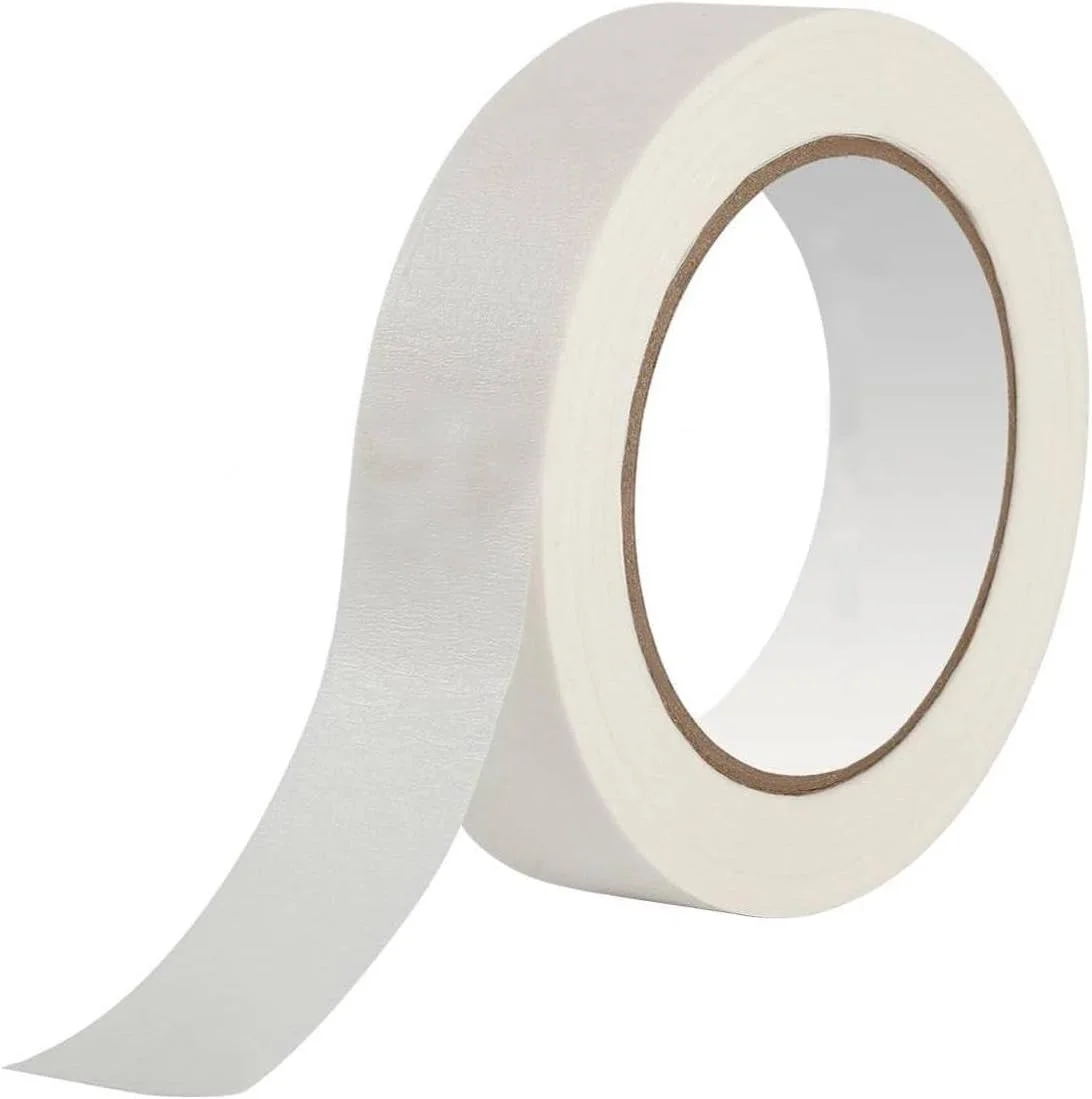 نوار چسب کاغذی ممتاز، 1 حلقه 2.5 سانتی متر در 18 متر، نوار کاغذی چند منظوره برای نقاشی، برچسب زدن، علامت گذاری، باغبانی، بسته بندی، آثار هنری، مدارس، دفتر، گاراژ، کارخانه، مصارف صنعتی نوار چسب کاغذی ممتاز، 1 حلقه 2.5 سانتی متر در 18 متر، نوار کاغذی چند منظوره برای نقاشی، برچسب زدن، علامت گذاری، باغبانی، بسته بندی، آثار هنری، مدارس، دفتر، گاراژ، کارخانه، مصارف صنعتی