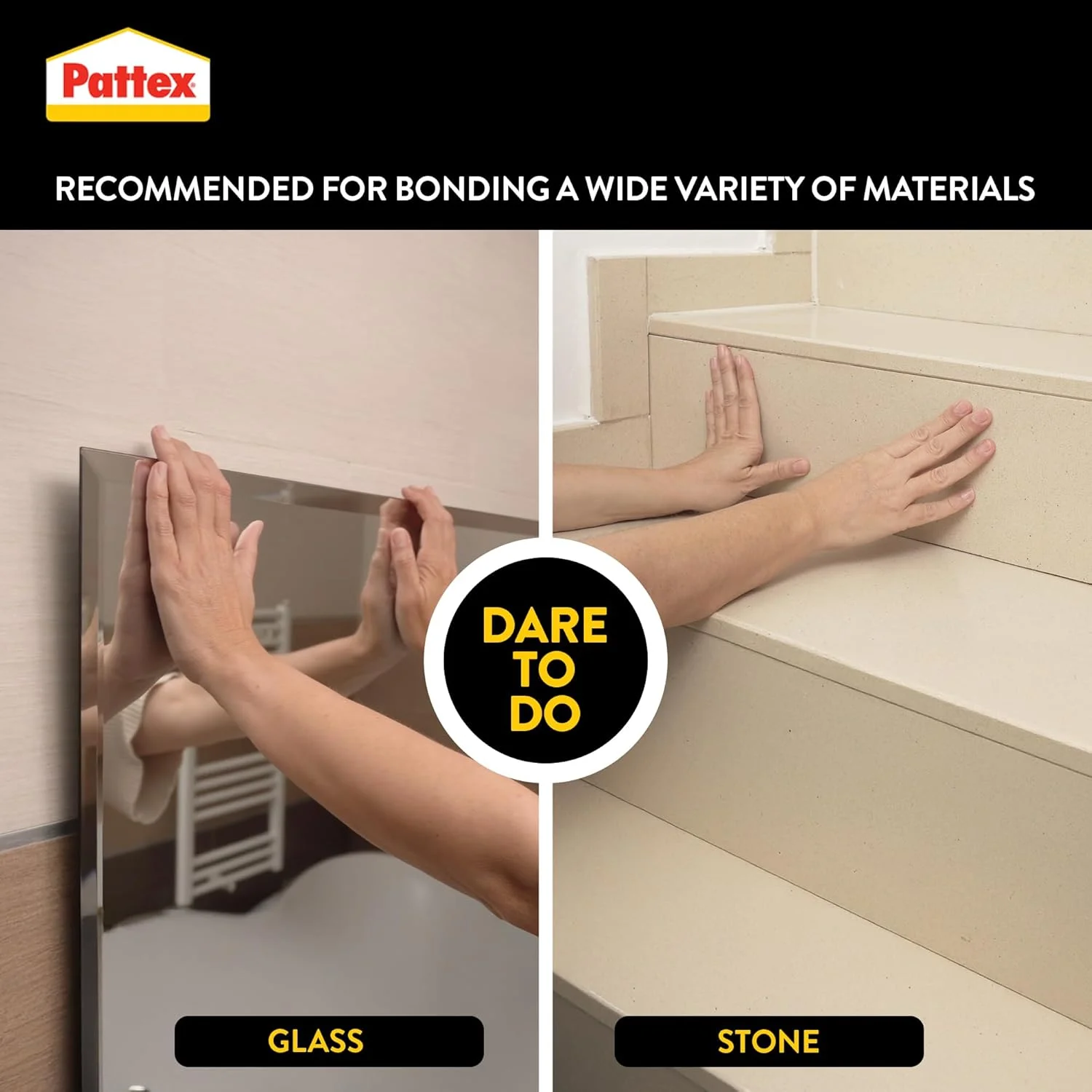 چسب ساختمانی Pattex PL 250 یک چسب ساختمانی حرفه ای بر پایه پلیمر و سیلیکون چند منظوره است