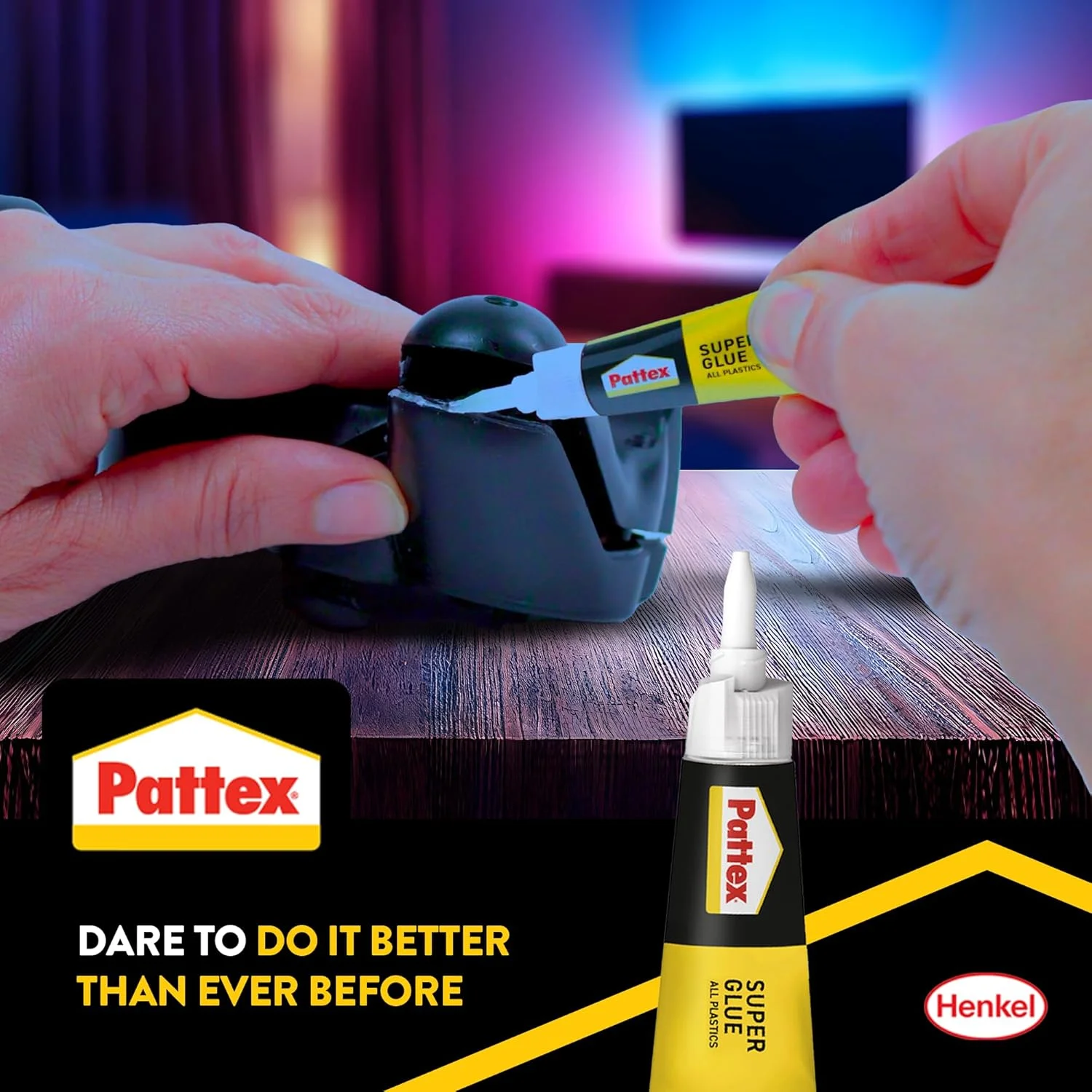 چسب قطره ای پلاستیک پاتکس | مناسب برای چسباندن انواع پلاستیک با فعال کننده خشک شدن سریع | چسبندگی فوری و تعمیر نامرئی با درپوش ضد گرفتگی | سازگار با انواع پلاستیک | 2 گرم + 4 میلی لیتر (بسته 1 عددی) چسب قطره ای پلاستیک پاتکس | مناسب برای چسباندن انواع پلاستیک با فعال کننده خشک شدن سریع | چسبندگی فوری و تعمیر نامرئی با درپوش ضد گرفتگی | سازگار با انواع پلاستیک | 2 گرم + 4 میلی لیتر (بسته 1 عددی)