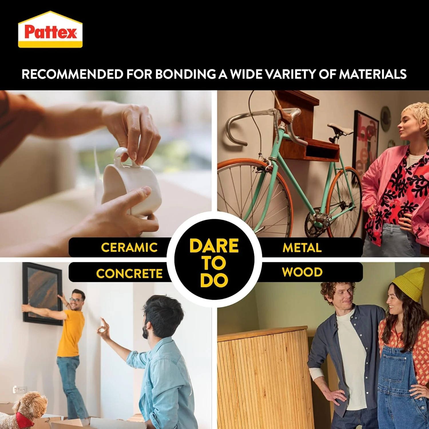 چسب نصب قوی و آسان Pattex No More Nails | چسب نصب سنگین چند منظوره | چسب نصب بدون حلال و کم بو | سازگار با چوب، سرامیک، آلومینیوم، بتن، آجر و موارد دیگر | 50 گرم (بسته 1 عددی) چسب نصب قوی و آسان Pattex No More Nails | چسب نصب سنگین چند منظوره | چسب نصب بدون حلال و کم بو | سازگار با چوب، سرامیک، آلومینیوم، بتن، آجر و موارد دیگر | 50 گرم (بسته 1 عددی)