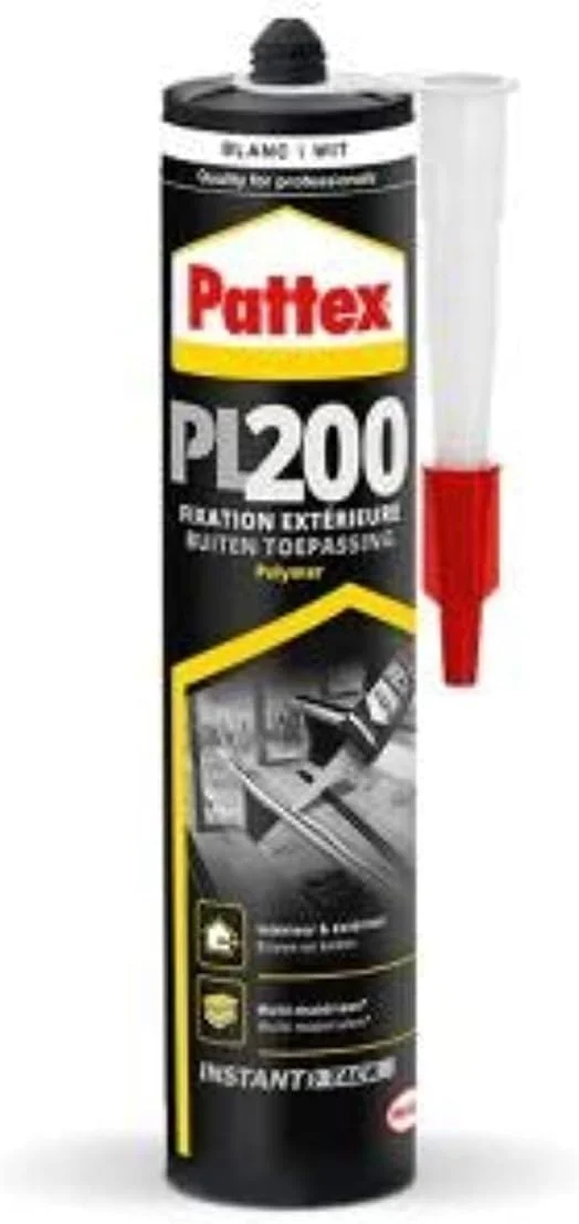 چسب ساختمانی پاتکس مقاوم در برابر پیری، پلیمر حلال و ایزوسیانات، Pl-200
