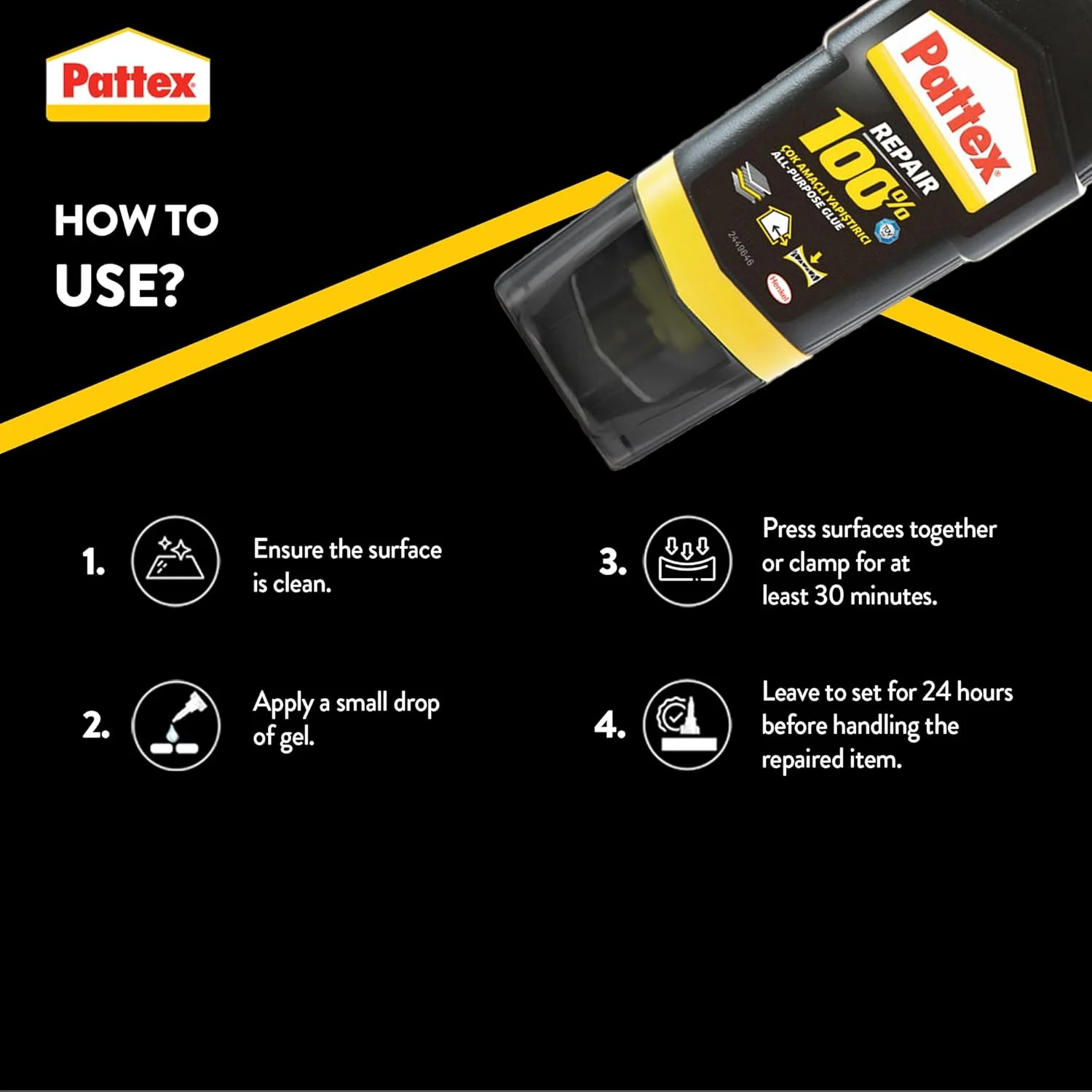 چسب همه کاره پاتکس 100% | چسب فوق العاده برای سطوح متوسط تا بزرگ | ترمیم فوری و نامرئی | سازگار با فلز، سرامیک، لاستیک، چرم، چوب و موارد دیگر | مناسب برای استفاده در داخل و خارج از خانه | 50 گرم (بسته 1 عددی) چسب همه کاره پاتکس 100% | چسب فوق العاده برای سطوح متوسط تا بزرگ | ترمیم فوری و نامرئی | سازگار با فلز، سرامیک، لاستیک، چرم، چوب و موارد دیگر | مناسب برای استفاده در داخل و خارج از خانه | 50 گرم (بسته 1 عددی)