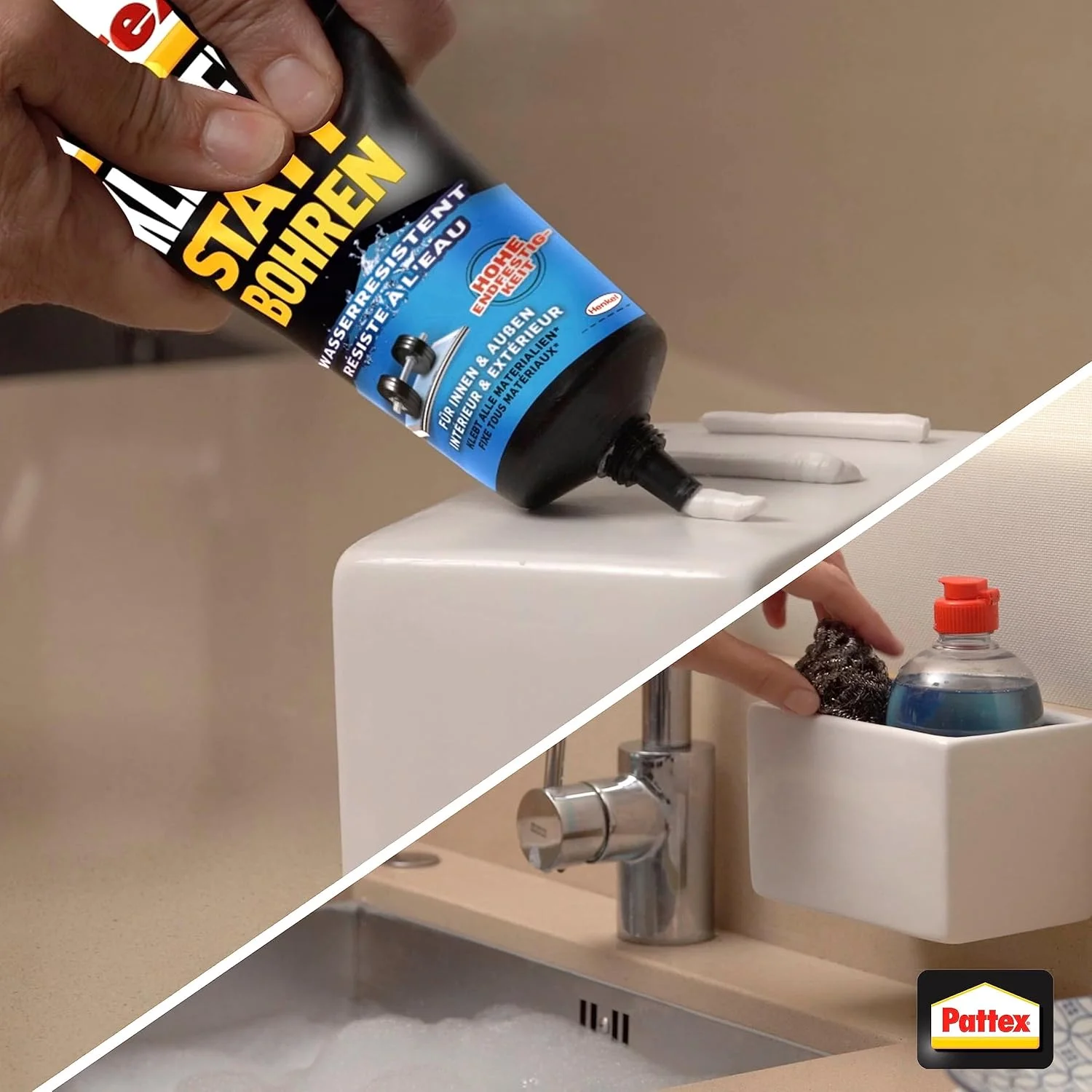 چسب نصب کننده پاتکس، جایگزین دریل کاری، چسب قوی مقاوم در برابر آب برای استفاده در داخل و خارج از منزل، چسب ساختمانی جهانی، چسب با قدرت بالا، سفید، 1 عدد 142 گرمی چسب نصب کننده پاتکس، جایگزین دریل کاری، چسب قوی مقاوم در برابر آب برای استفاده در داخل و خارج از منزل، چسب ساختمانی جهانی، چسب با قدرت بالا، سفید، 1 عدد 142 گرمی