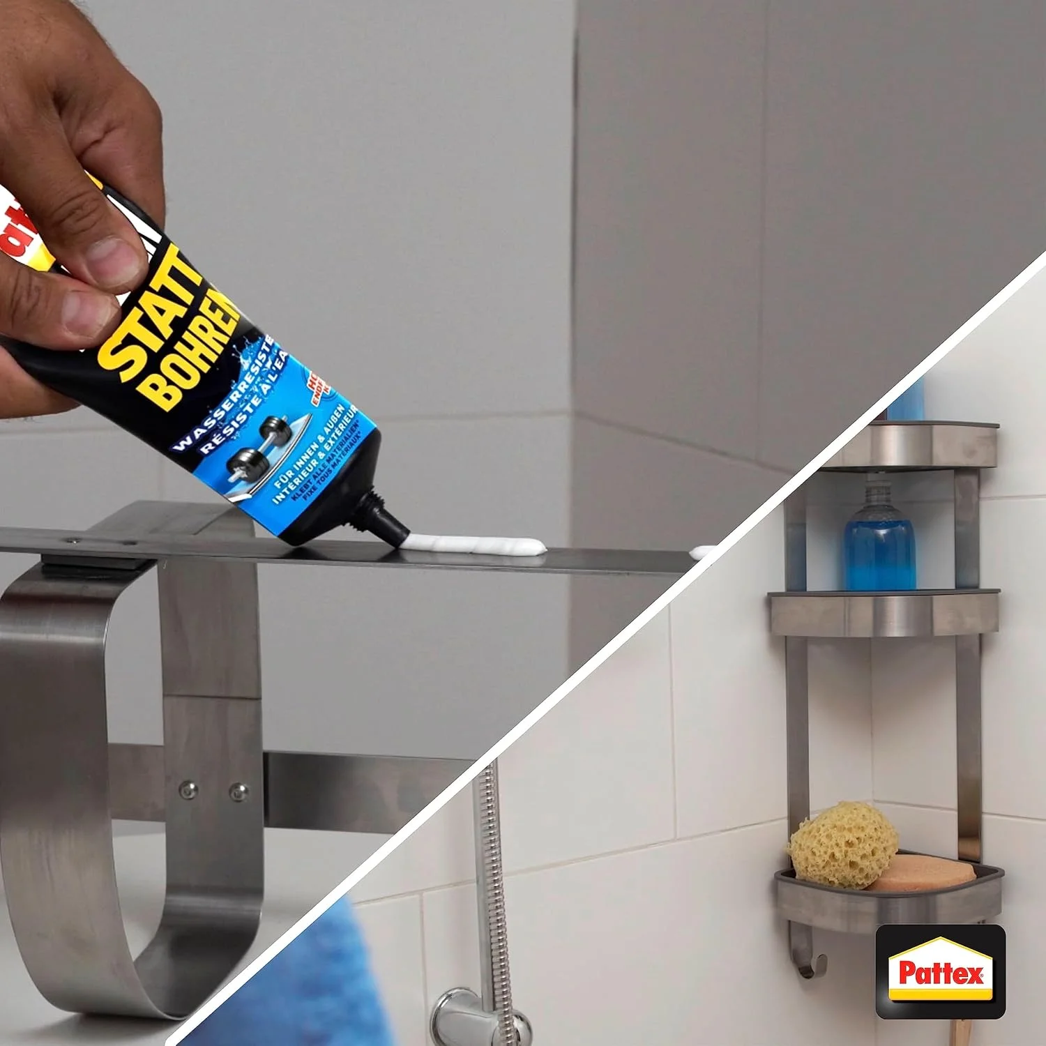 چسب نصب کننده پاتکس، جایگزین دریل کاری، چسب قوی مقاوم در برابر آب برای استفاده در داخل و خارج از منزل، چسب ساختمانی جهانی، چسب با قدرت بالا، سفید، 1 عدد 142 گرمی چسب نصب کننده پاتکس، جایگزین دریل کاری، چسب قوی مقاوم در برابر آب برای استفاده در داخل و خارج از منزل، چسب ساختمانی جهانی، چسب با قدرت بالا، سفید، 1 عدد 142 گرمی