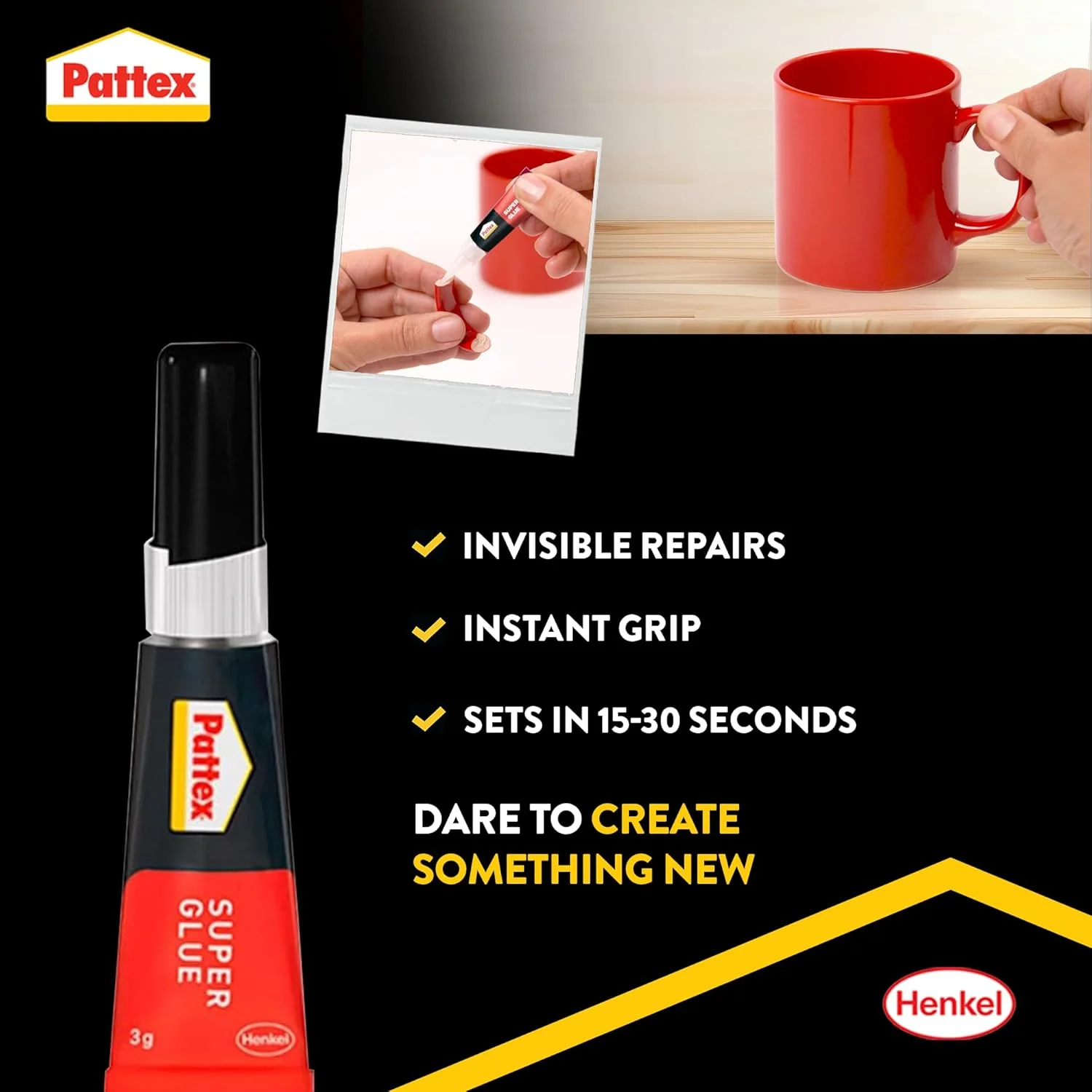 چسب مایع پاتکس مدل SG، تیوب 3 گرمی