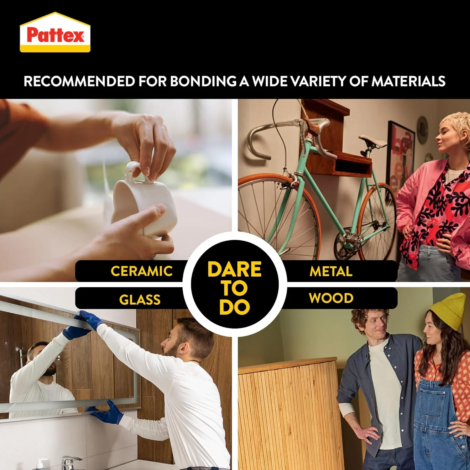 چسب سیلیکونی درزگیر، چسب سازه ای Pattex Seal-Bond-Fill، 280 میلی لیتر، شفاف چسب سیلیکونی درزگیر، چسب سازه ای Pattex Seal-Bond-Fill، 280 میلی لیتر، شفاف