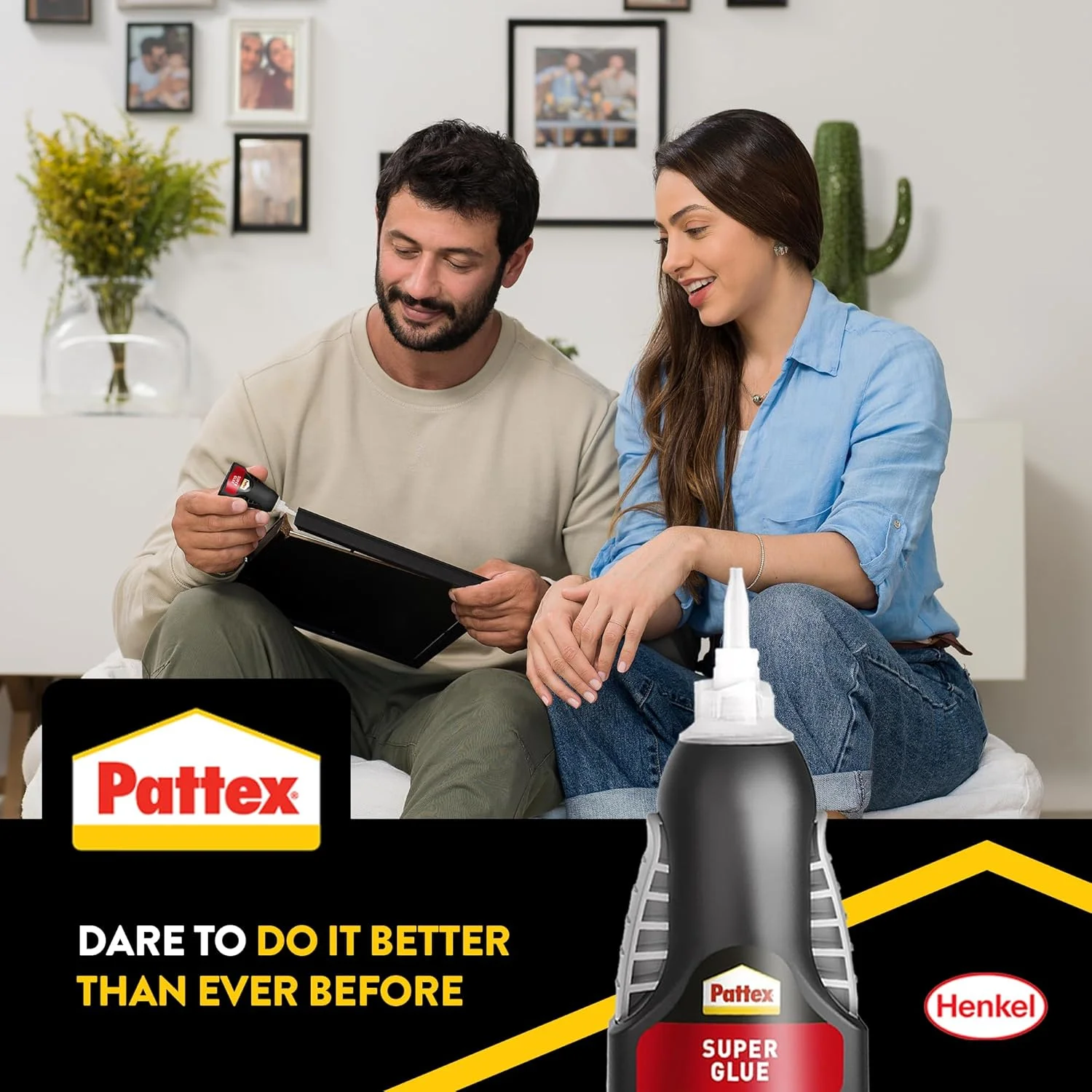 چسب قطره ای کنترل شونده Pattex، چسب شفاف برای مواد مختلف، چسب قطره ای با فرمول بدون چکه برای مصارف عمودی، با نازل دقیق، 2 عدد 3 گرمی چسب قطره ای کنترل شونده Pattex، چسب شفاف برای مواد مختلف، چسب قطره ای با فرمول بدون چکه برای مصارف عمودی، با نازل دقیق، 2 عدد 3 گرمی