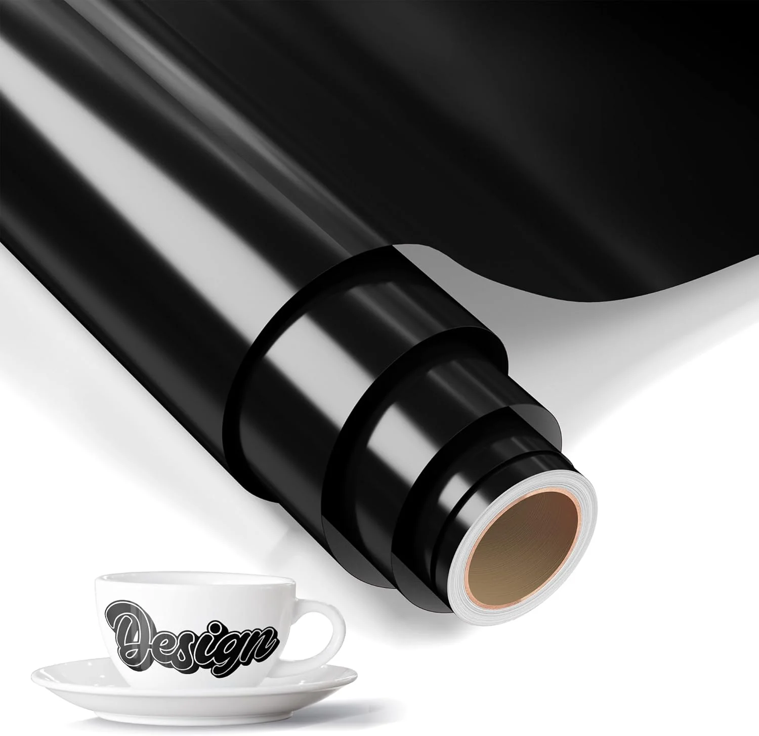 رول وینیل دائمی چسبی مشکی 30 در 180 سانتی متر، وینیل مشکی برای دستگاه برش، ایده آل برای دکوراسیون منزل جشن تولد و مهمانی رول وینیل دائمی چسبی مشکی 30 در 180 سانتی متر، وینیل مشکی برای دستگاه برش، ایده آل برای دکوراسیون منزل جشن تولد و مهمانی