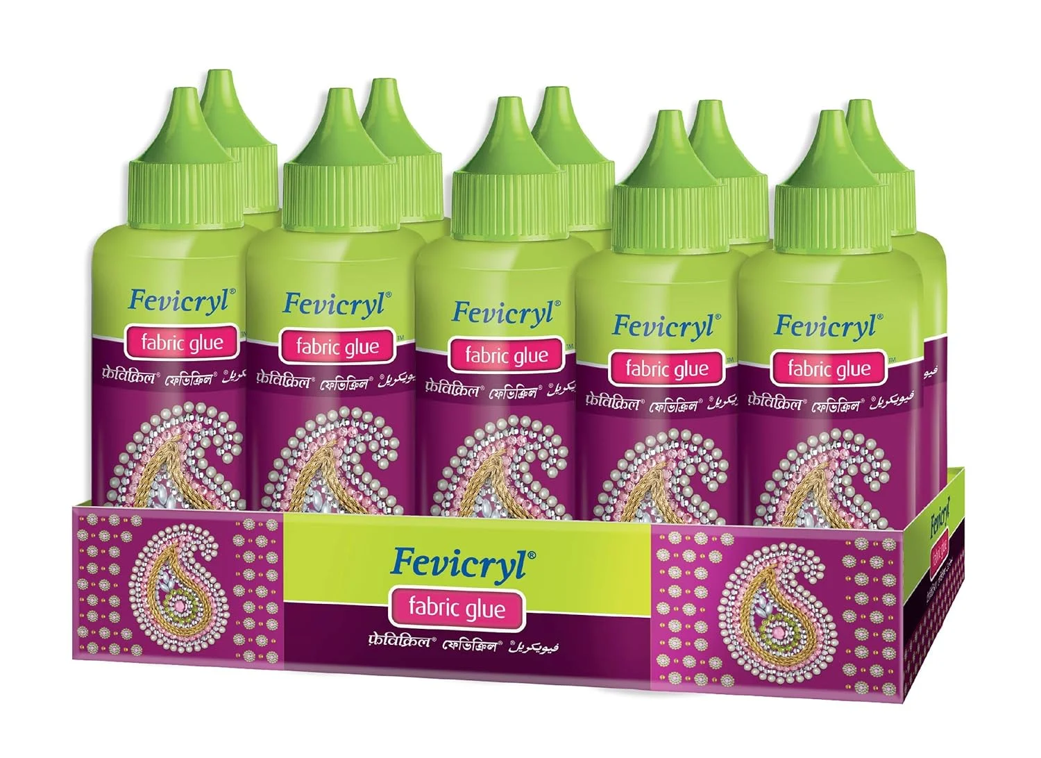 چسب پارچه ای فوی کریل پیدیلایت: بسته 10 عددی (80 گرمی) چسب پارچه ای فوی کریل پیدیلایت: بسته 10 عددی (80 گرمی)