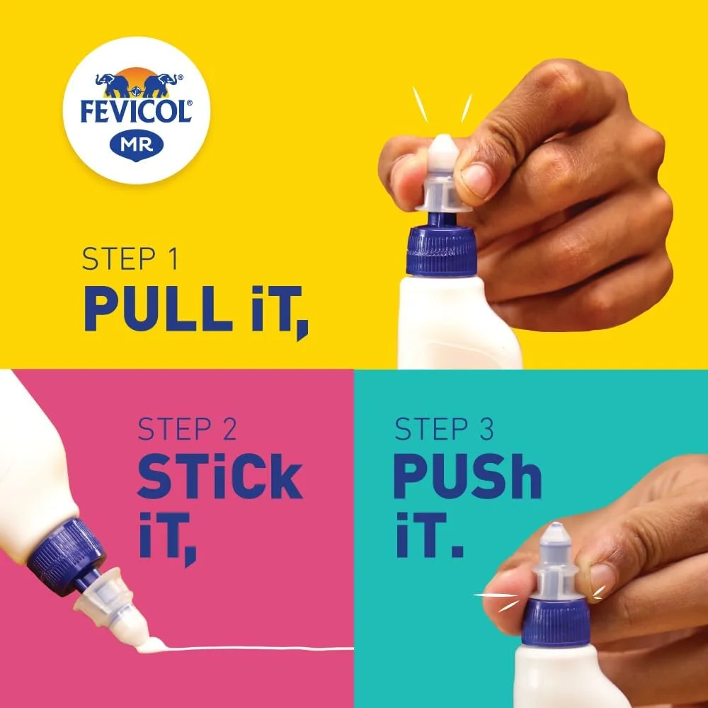 چسب قطره ای پی وی سی پی دی لایت فویویکول مدل MR با جریان آسان - 105 گرم، چسب نهایی برای پروژه های دانشجویی و کاردستی های جدی چسب قطره ای پی وی سی پی دی لایت فویویکول مدل MR با جریان آسان - 105 گرم، چسب نهایی برای پروژه های دانشجویی و کاردستی های جدی