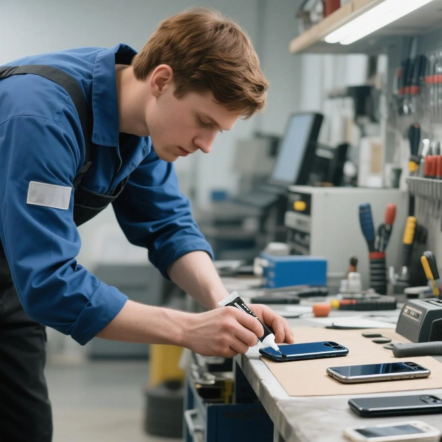 چسب صفحه نمایش تلفن - چسب جایگزین صفحه نمایش | چسب دقیق T7000 مقاوم در برابر تعریق برای مدل سازی، جواهرسازی، صنایع دستی، الکترونیک