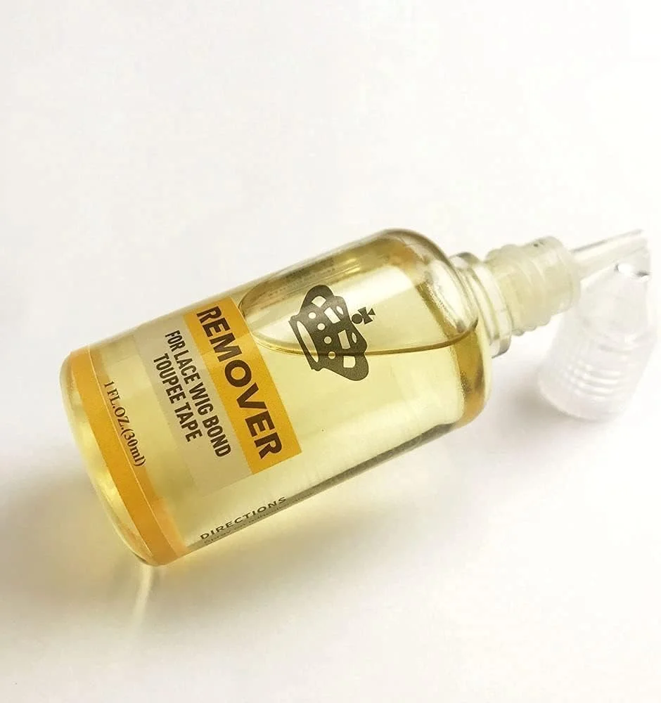 محلول پاک کننده چسب موی سریع پیااو، پاک کننده چسب کلاه گیس، نوار چسب دو طرفه (یک بطری)