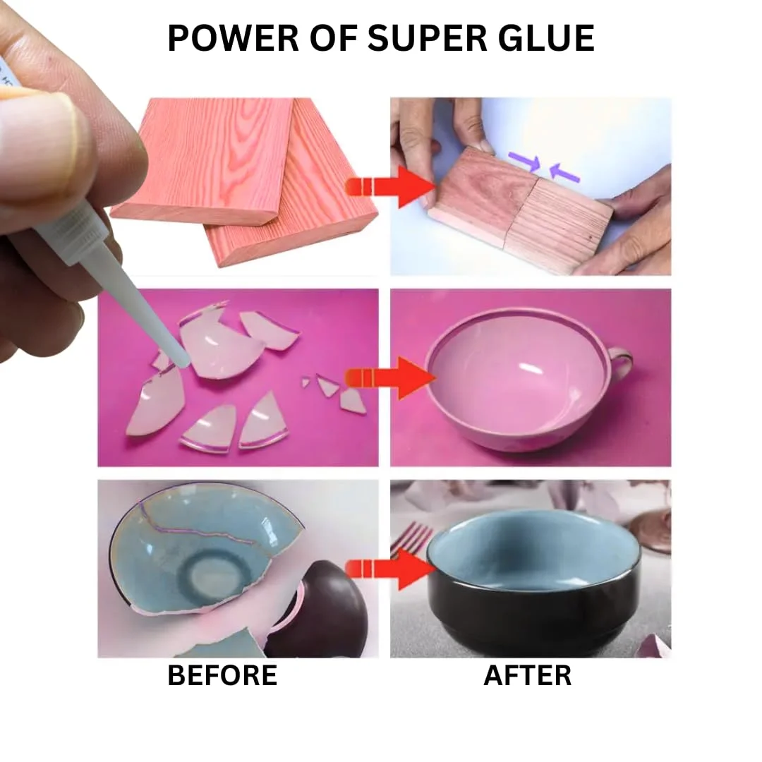 چسب قطره ای پریمبلی بسته 12 عددی (3 گرمی) + سوزن باز کننده + اپلیکاتور دقیق | چسب قوی و فوری برای اتصال فلز، شیشه، پلاستیک، چوب و صنایع دستی و تعمیرات چند منظوره