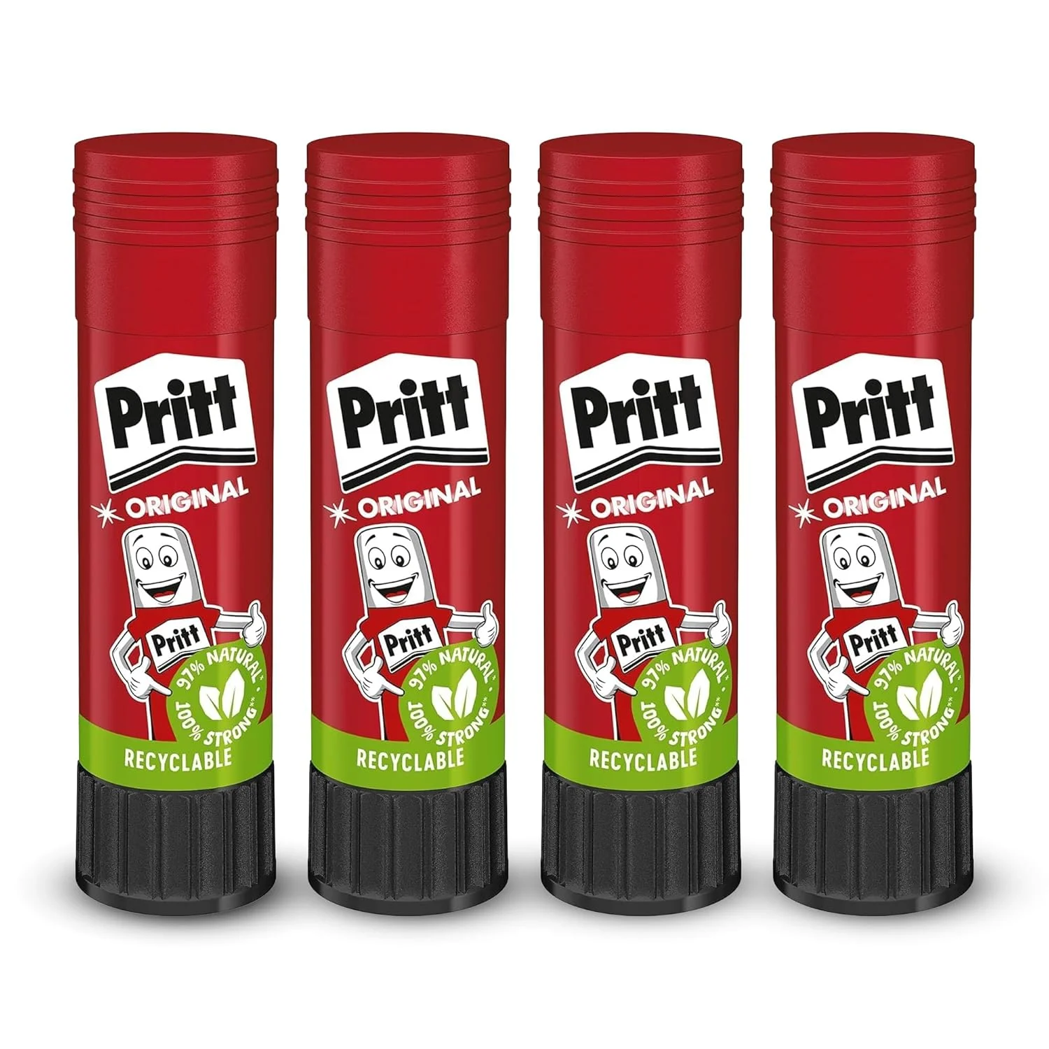 چسب ماتیکی پریت اورجینال 4 عددی 11 گرمی، چسب کاردستی ایمن و مناسب کودکان برای فعالیت های هنری و کاردستی، چسبندگی قوی چسب ماتیکی پریت اورجینال 4 عددی 11 گرمی، چسب کاردستی ایمن و مناسب کودکان برای فعالیت های هنری و کاردستی، چسبندگی قوی