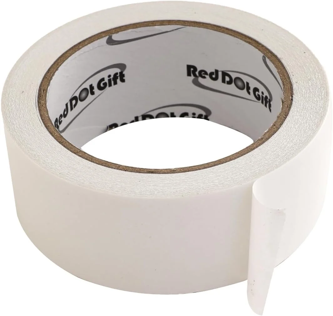 چسب دو طرفه Red Dot Gift® برای صنایع دستی، چسب دو طرفه چند سایز برای هنر، عکاسی، جعبه هدیه، اسکرپ بوک، کارت سازی، پشت کاغذی (40 میلی متر x 20 یارد x 1 بسته) چسب دو طرفه Red Dot Gift® برای صنایع دستی، چسب دو طرفه چند سایز برای هنر، عکاسی، جعبه هدیه، اسکرپ بوک، کارت سازی، پشت کاغذی (40 میلی متر x 20 یارد x 1 بسته)