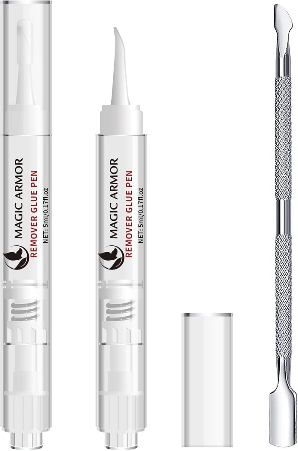 قلم پاک کننده چسب ناخن 2 عددی، پاک کننده چسب ناخن مصنوعی، پاک کننده چسب ناخن برای ناخن های پرسی، همراه با عقب زننده کوتیکول قلم پاک کننده چسب ناخن 2 عددی، پاک کننده چسب ناخن مصنوعی، پاک کننده چسب ناخن برای ناخن های پرسی، همراه با عقب زننده کوتیکول