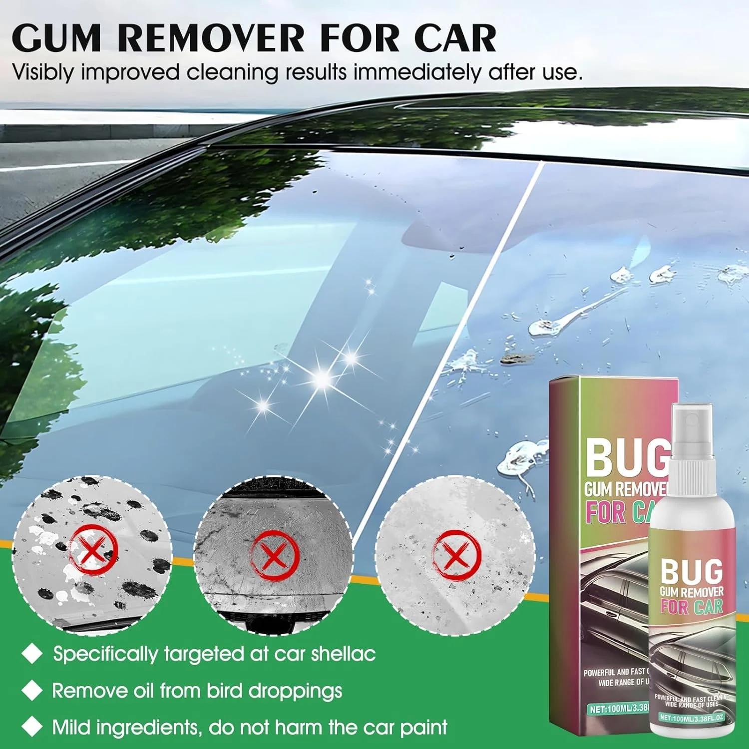 محلول پاک کننده قیر و چسب، پاک کننده برچسب، حلال پاک کننده چسب برای لکه های قیر، پاک کننده مراقبت از خودرو، بقایای چسب، علائم خودکار، لکه های روغن و سوخت، 100 میلی لیتر محلول پاک کننده قیر و چسب، پاک کننده برچسب، حلال پاک کننده چسب برای لکه های قیر، پاک کننده مراقبت از خودرو، بقایای چسب، علائم خودکار، لکه های روغن و سوخت، 100 میلی لیتر