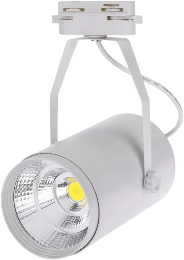 چراغ ریلی ال ای دی 15 وات COB با قابلیت تنظیم، مناسب برای مراکز خرید، فروشگاه لباس، نمایشگاه و دفتر کار، رنگ مشکی، AC85-265V 1350LM چراغ ریلی ال ای دی 15 وات COB با قابلیت تنظیم، مناسب برای مراکز خرید، فروشگاه لباس، نمایشگاه و دفتر کار، رنگ مشکی، AC85-265V 1350LM