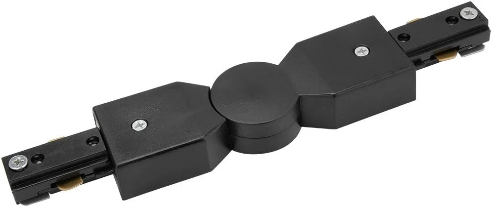 اتصال دهنده ریل 3 سیمه چراغ های ریلی، اتصالات نصب شده مشکی