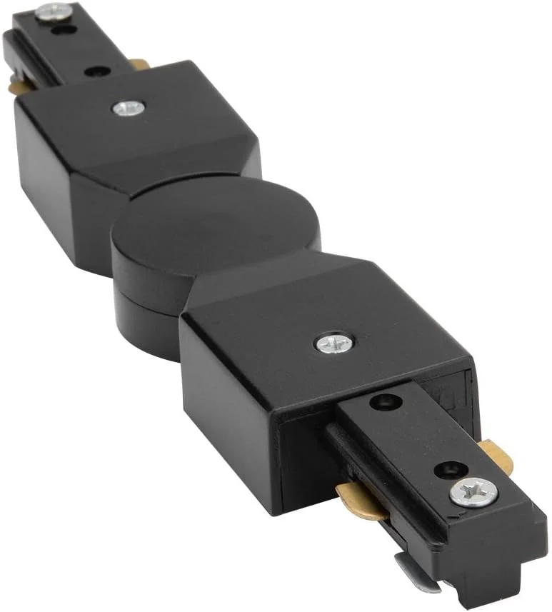 اتصال دهنده ریل 3 سیمه چراغ های ریلی، اتصالات نصب شده مشکی اتصال دهنده ریل 3 سیمه چراغ های ریلی، اتصالات نصب شده مشکی